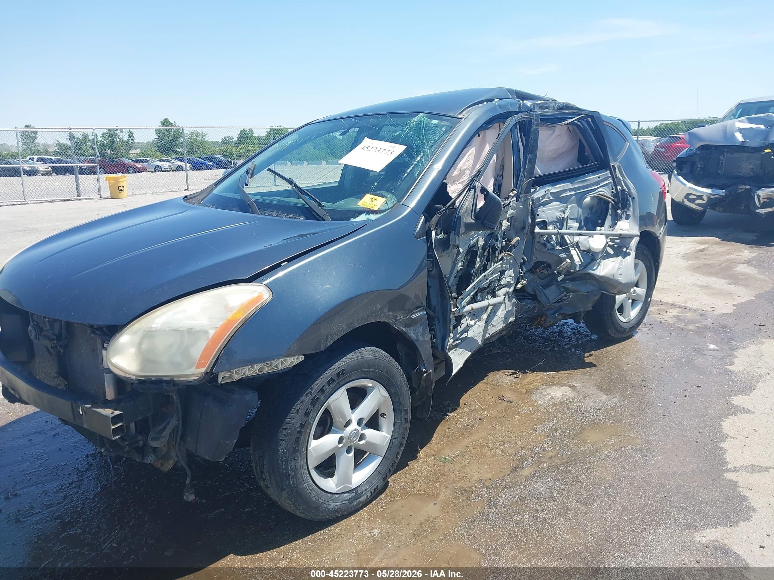 2013 Nissan Rogue S Teal vin: JN8AS5MV9DW129279