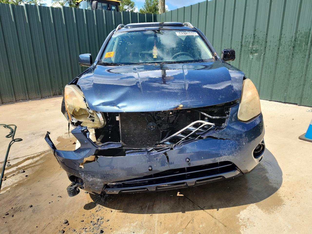 2013 Nissan Rogue S Синий vin: JN8AS5MV9DW141996