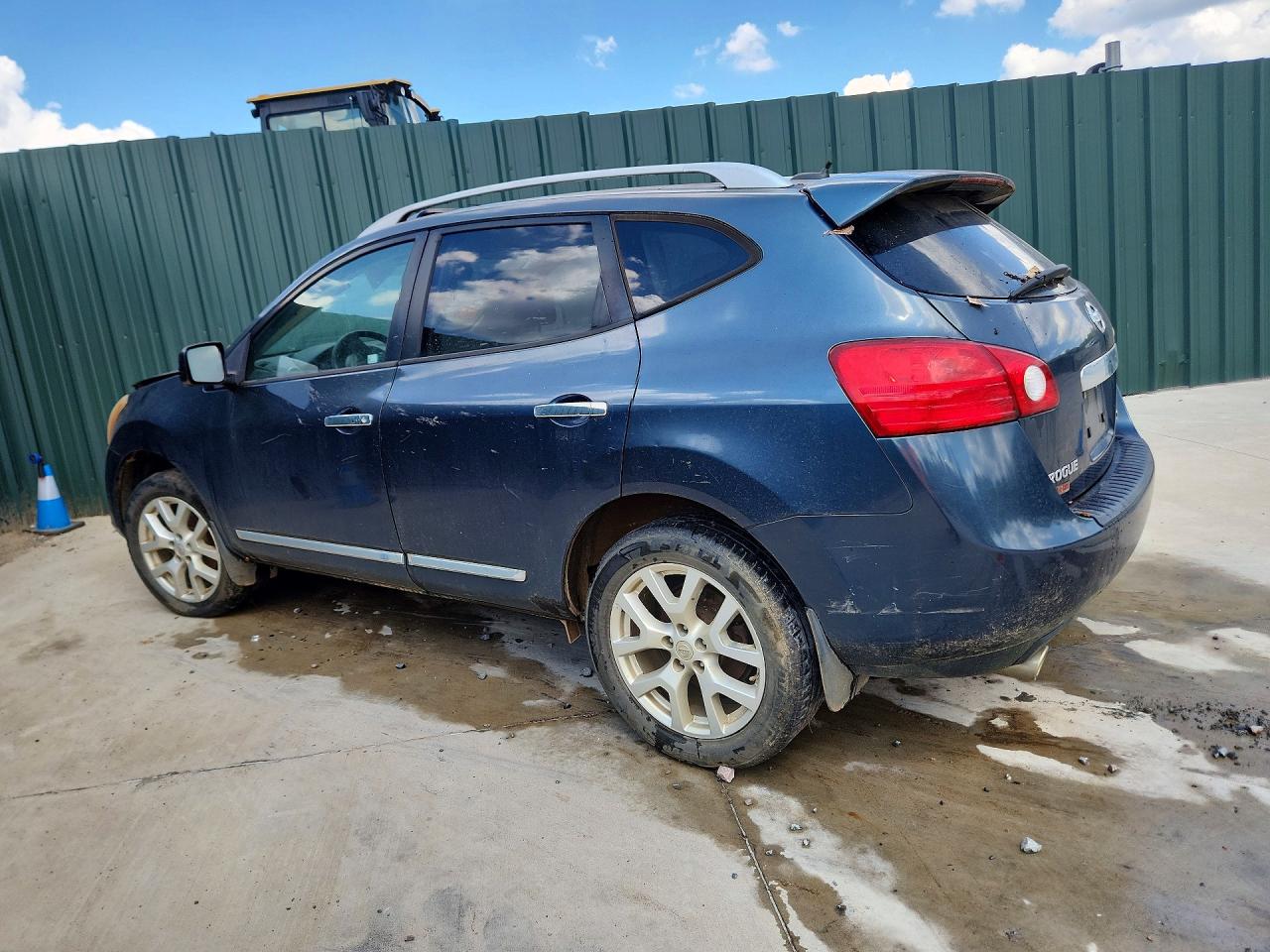 2013 Nissan Rogue S Синий vin: JN8AS5MV9DW141996