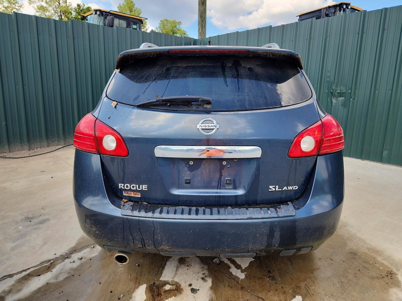 2013 Nissan Rogue S Синий vin: JN8AS5MV9DW141996