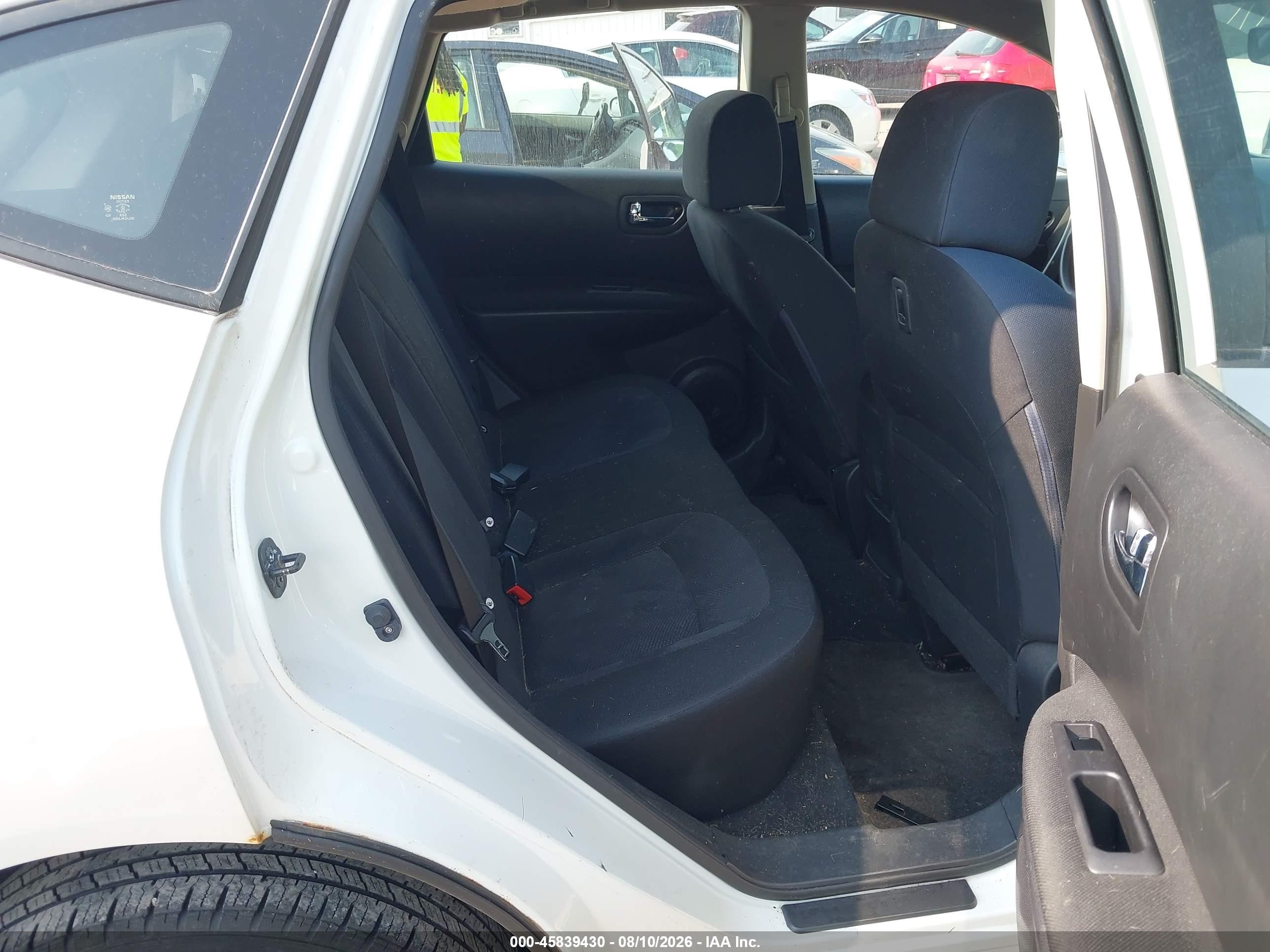 2013 Nissan Rogue S White vin: JN8AS5MV9DW149404