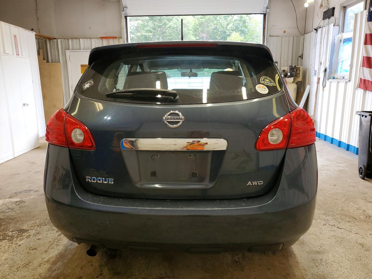 2013 Nissan Rogue S Blue vin: JN8AS5MV9DW151217