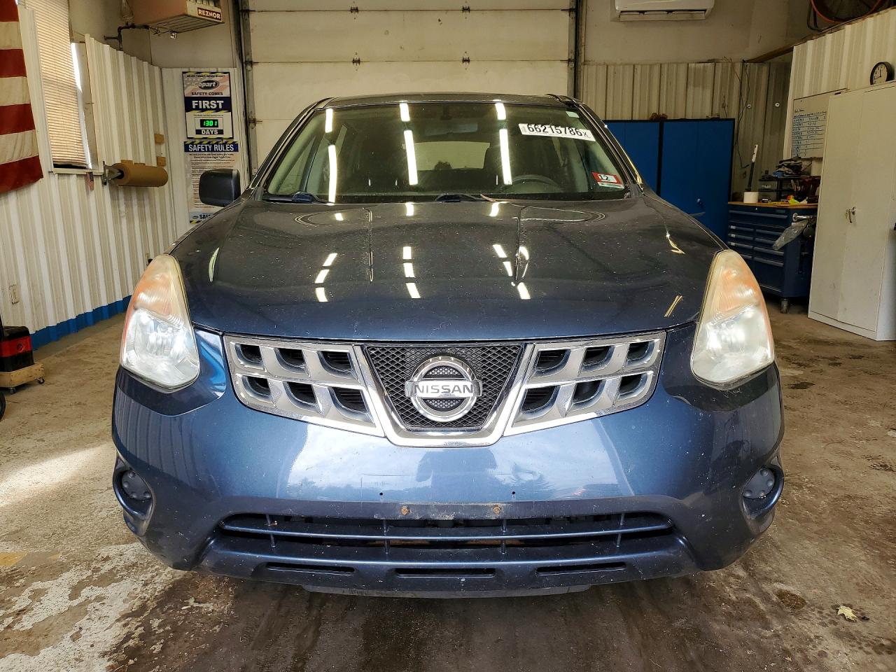 2013 Nissan Rogue S Blue vin: JN8AS5MV9DW151217