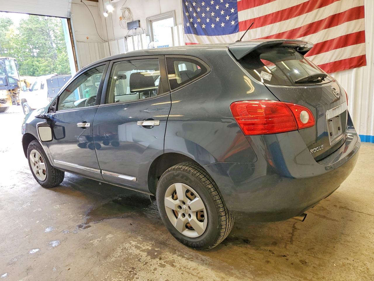 2013 Nissan Rogue S Blue vin: JN8AS5MV9DW151217