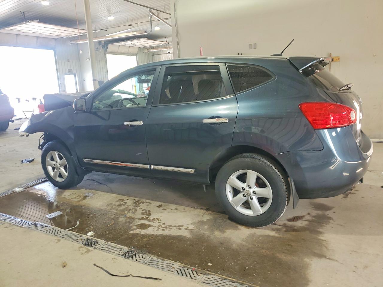 2013 Nissan Rogue S Blue vin: JN8AS5MV9DW602372
