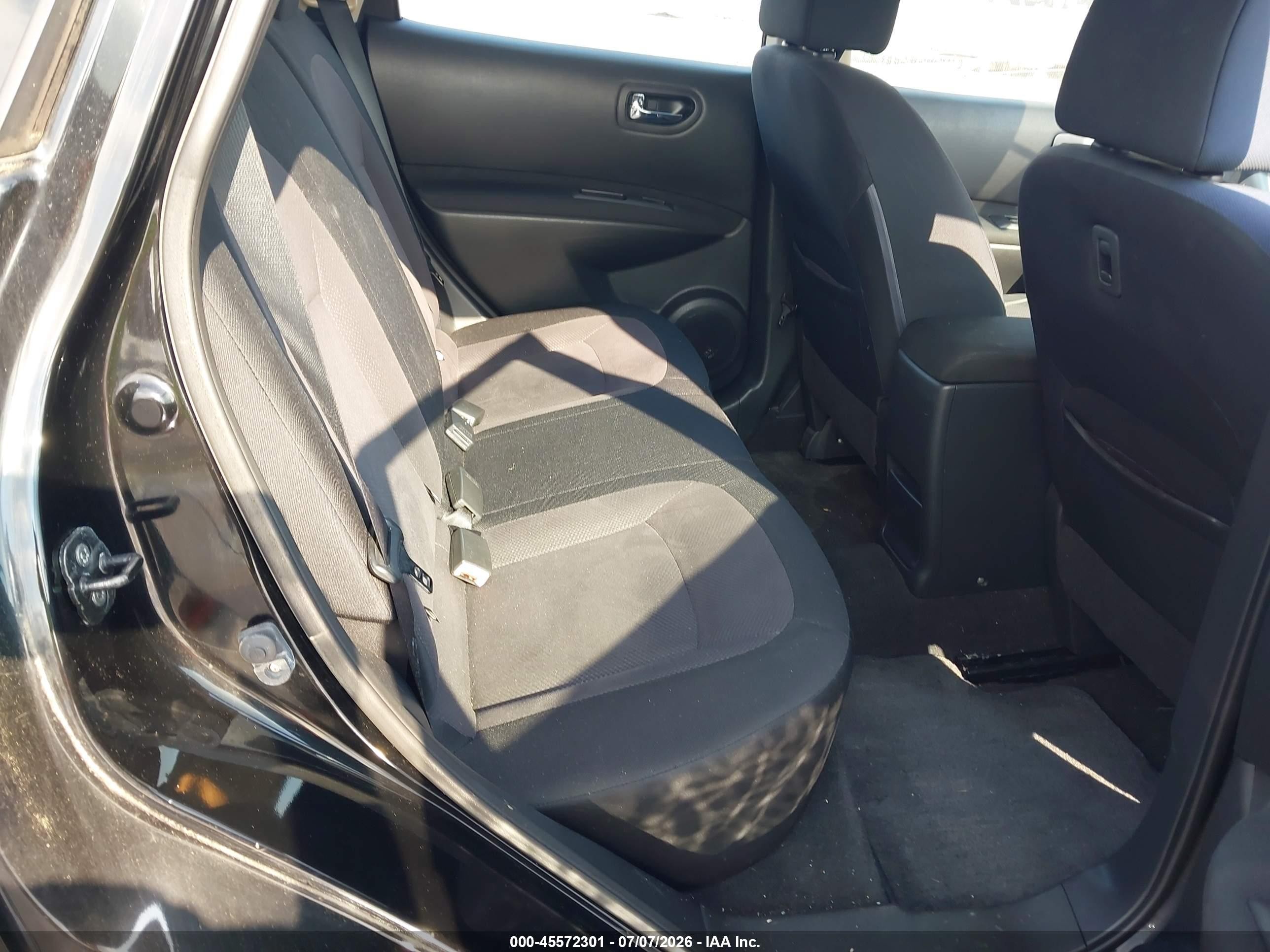 2013 Nissan Rogue S Black vin: JN8AS5MV9DW602856