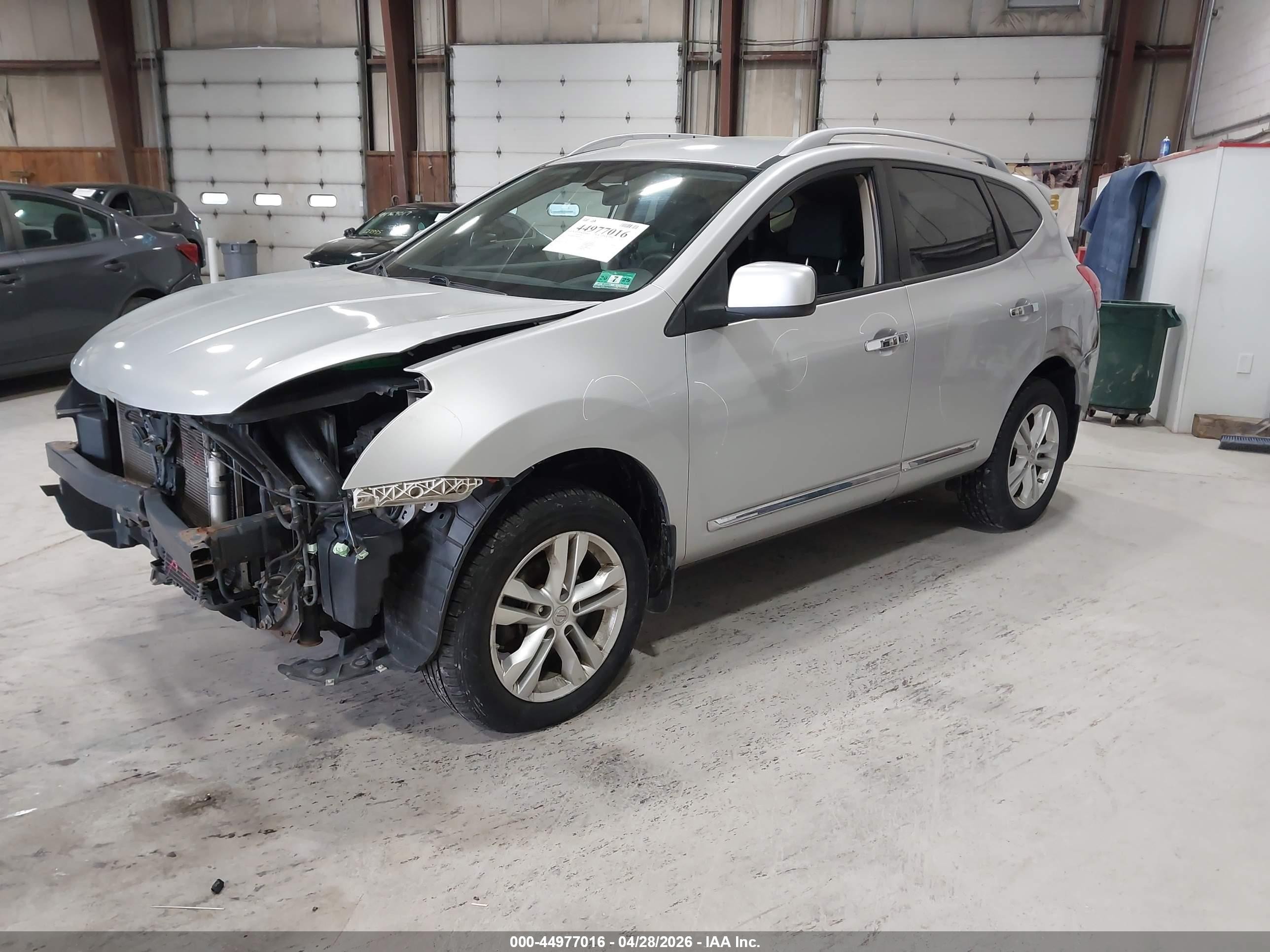 2013 Nissan Rogue Sv Gray vin: JN8AS5MV9DW603635