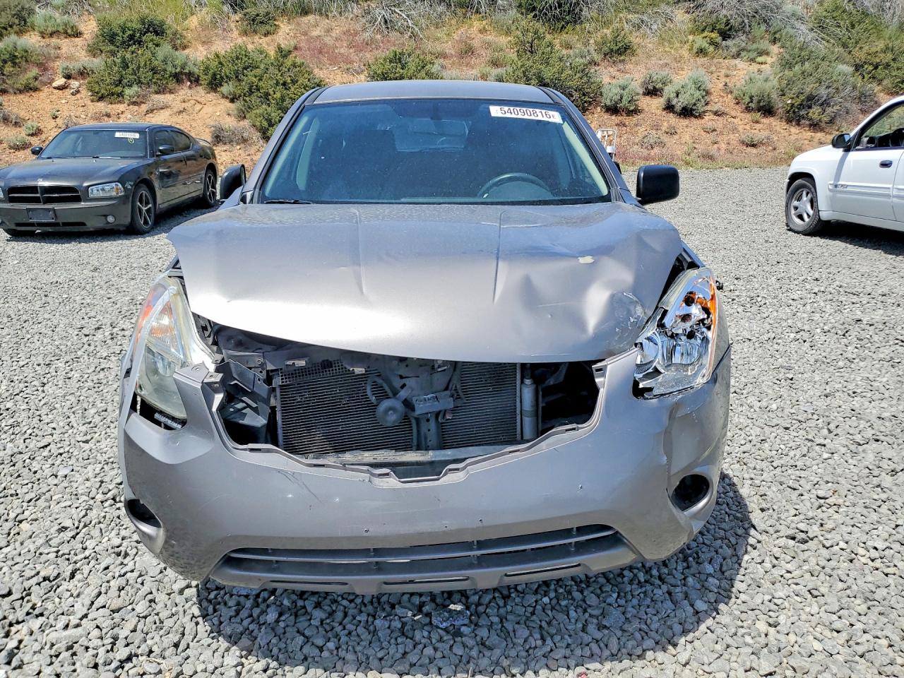 2013 Nissan Rogue S Gray vin: JN8AS5MV9DW605594