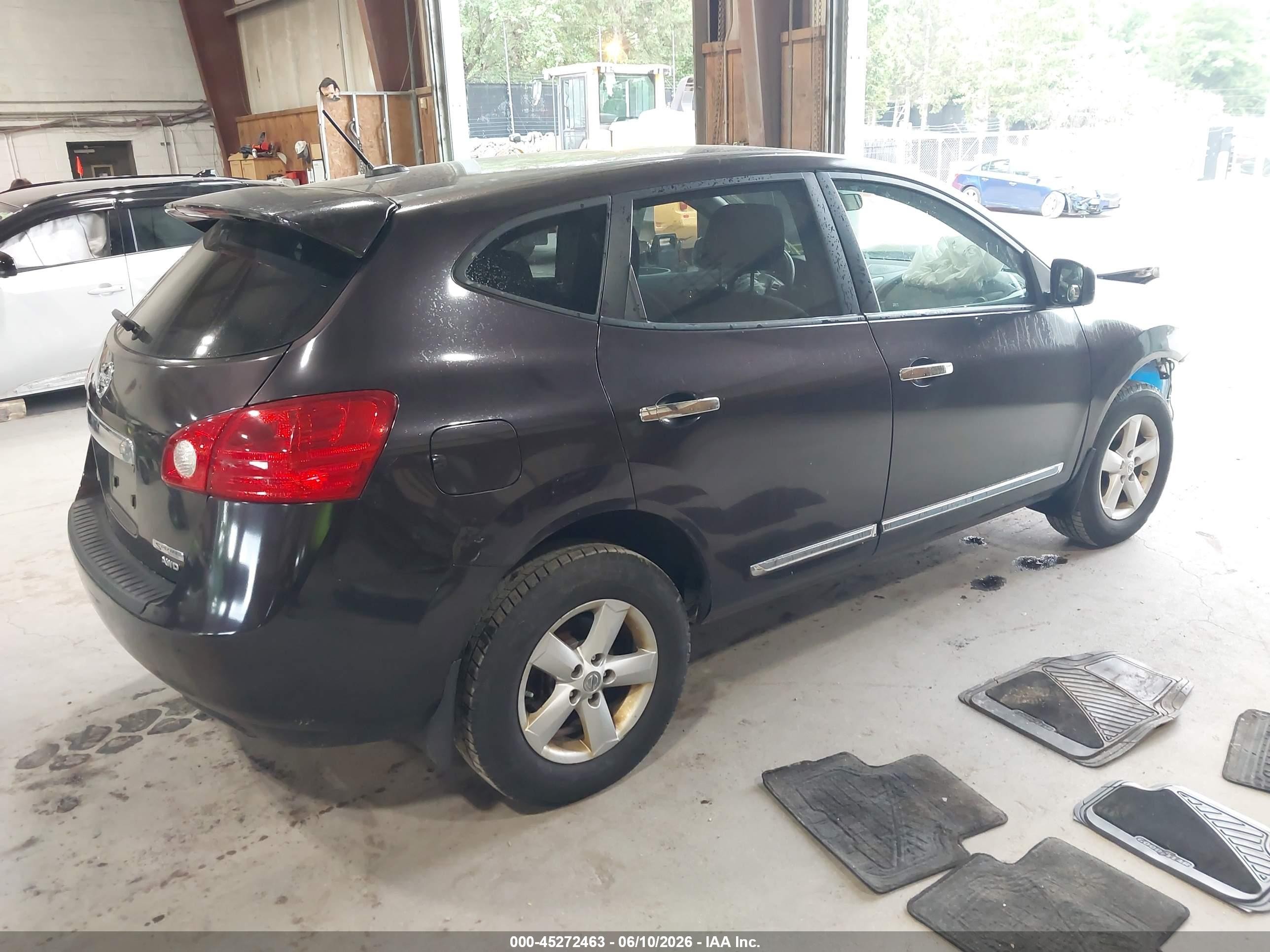 2013 Nissan Rogue S Purple vin: JN8AS5MV9DW614019
