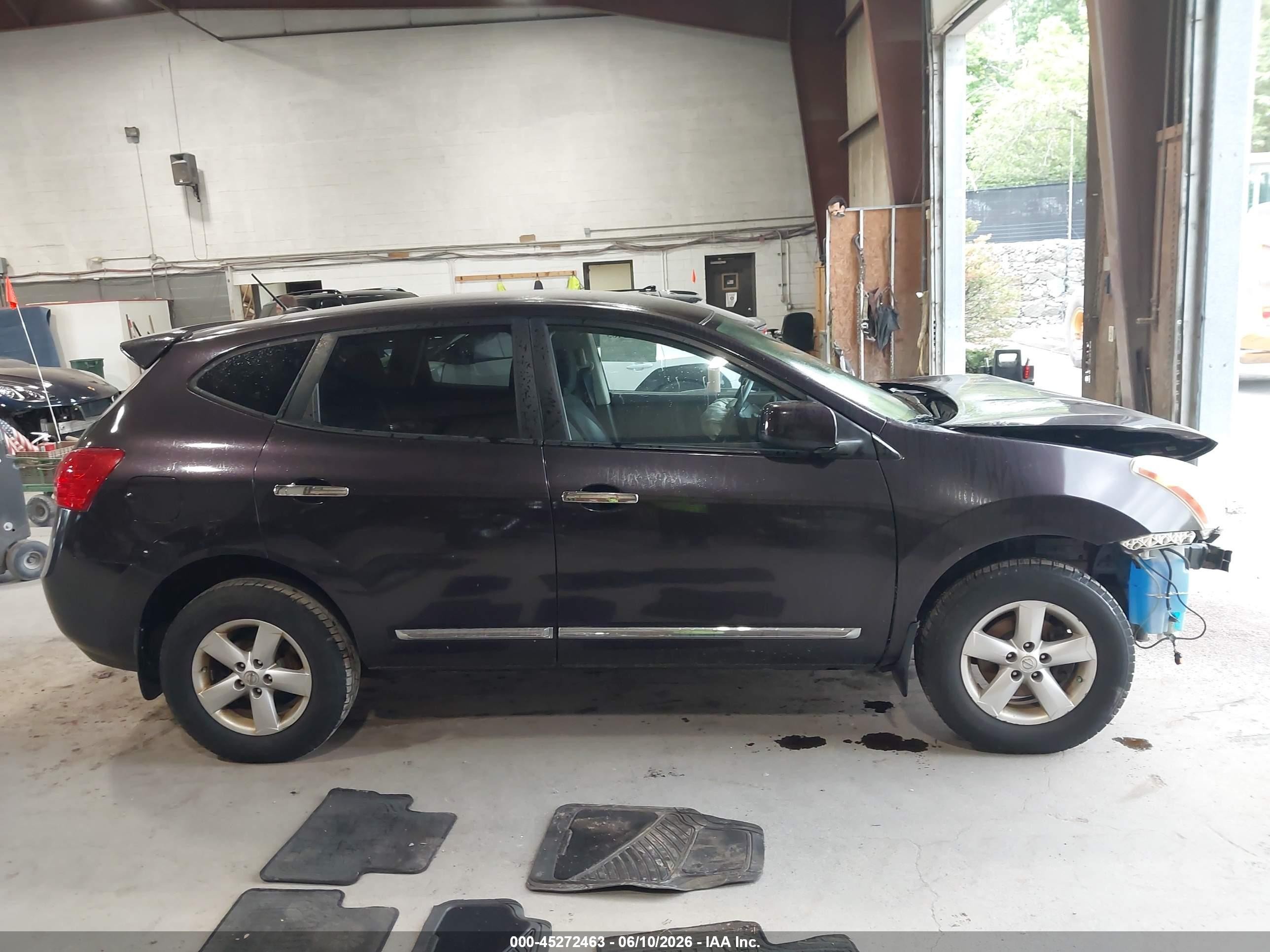 2013 Nissan Rogue S Purple vin: JN8AS5MV9DW614019