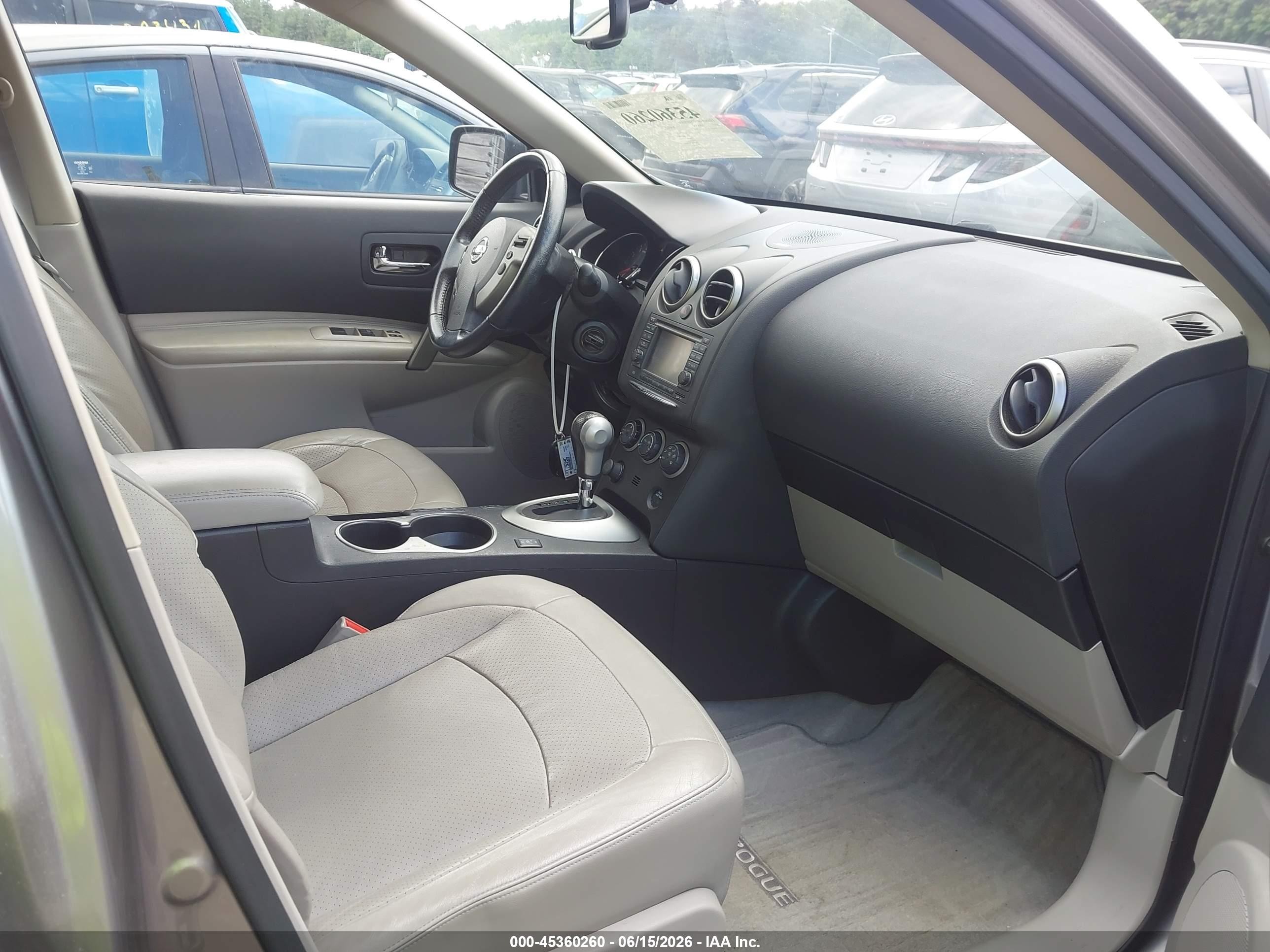 2013 Nissan Rogue Sv W/sl Pkg Beige vin: JN8AS5MV9DW622265