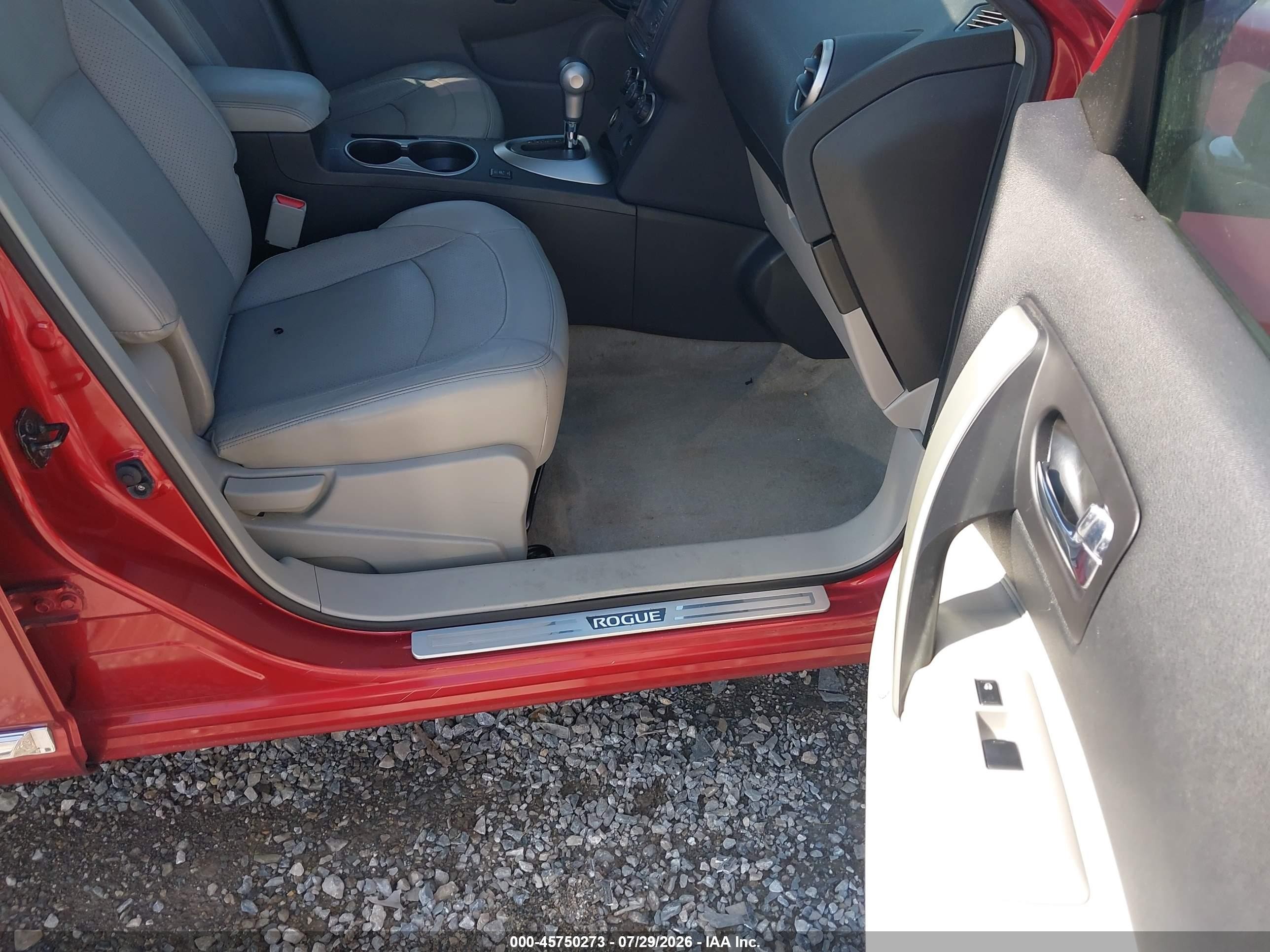2013 Nissan Rogue Sv W/sl Pkg Red vin: JN8AS5MV9DW624792