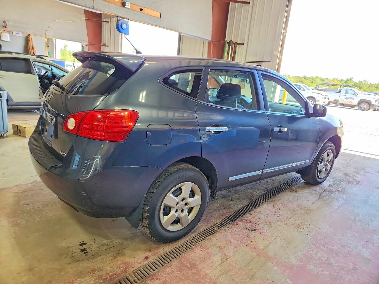 2013 Nissan Rogue S Gray vin: JN8AS5MV9DW627188