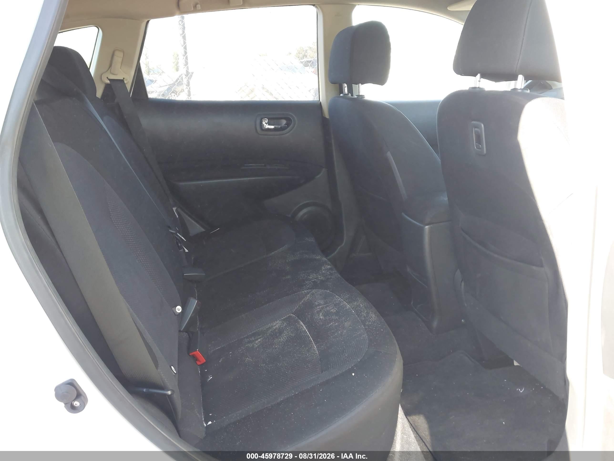 2013 Nissan Rogue S White vin: JN8AS5MV9DW631483