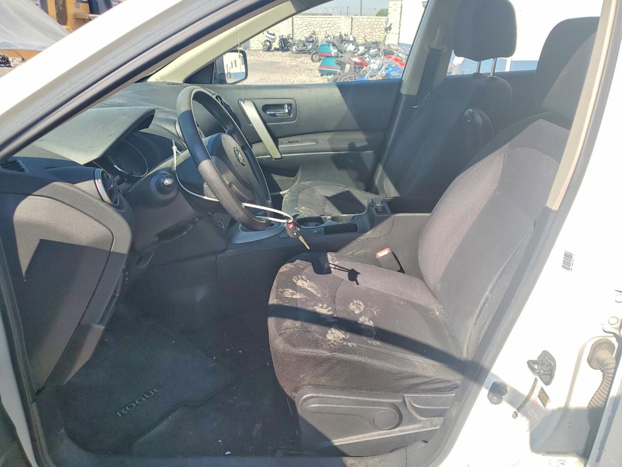 2013 Nissan Rogue S White vin: JN8AS5MV9DW634545