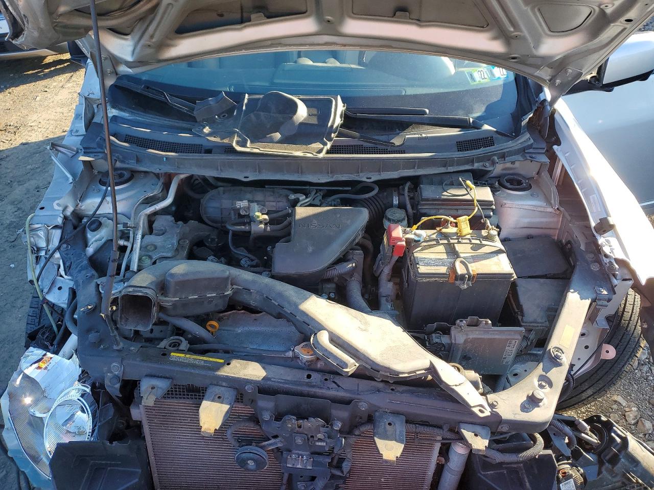 2013 Nissan Rogue S Silver vin: JN8AS5MV9DW642760