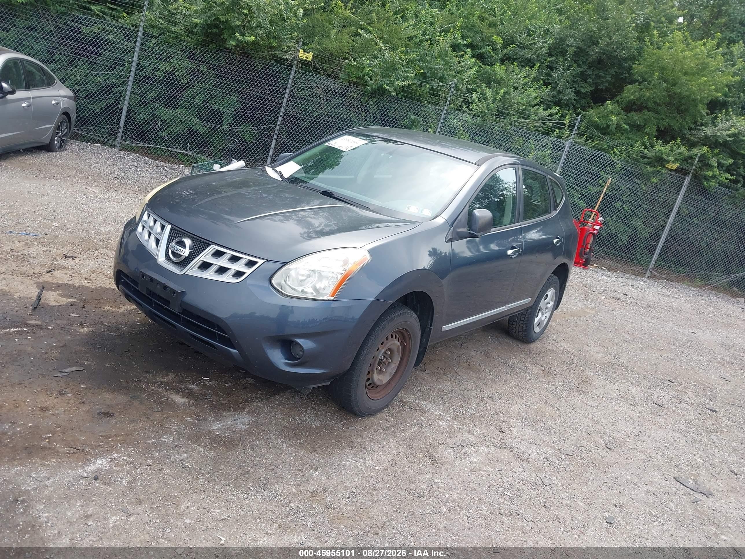 2013 Nissan Rogue S Navy vin: JN8AS5MV9DW642824