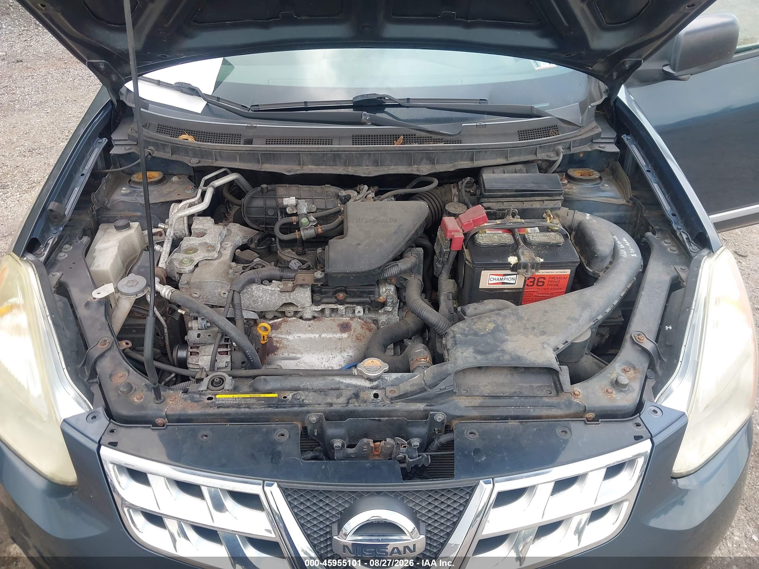 2013 Nissan Rogue S Navy vin: JN8AS5MV9DW642824