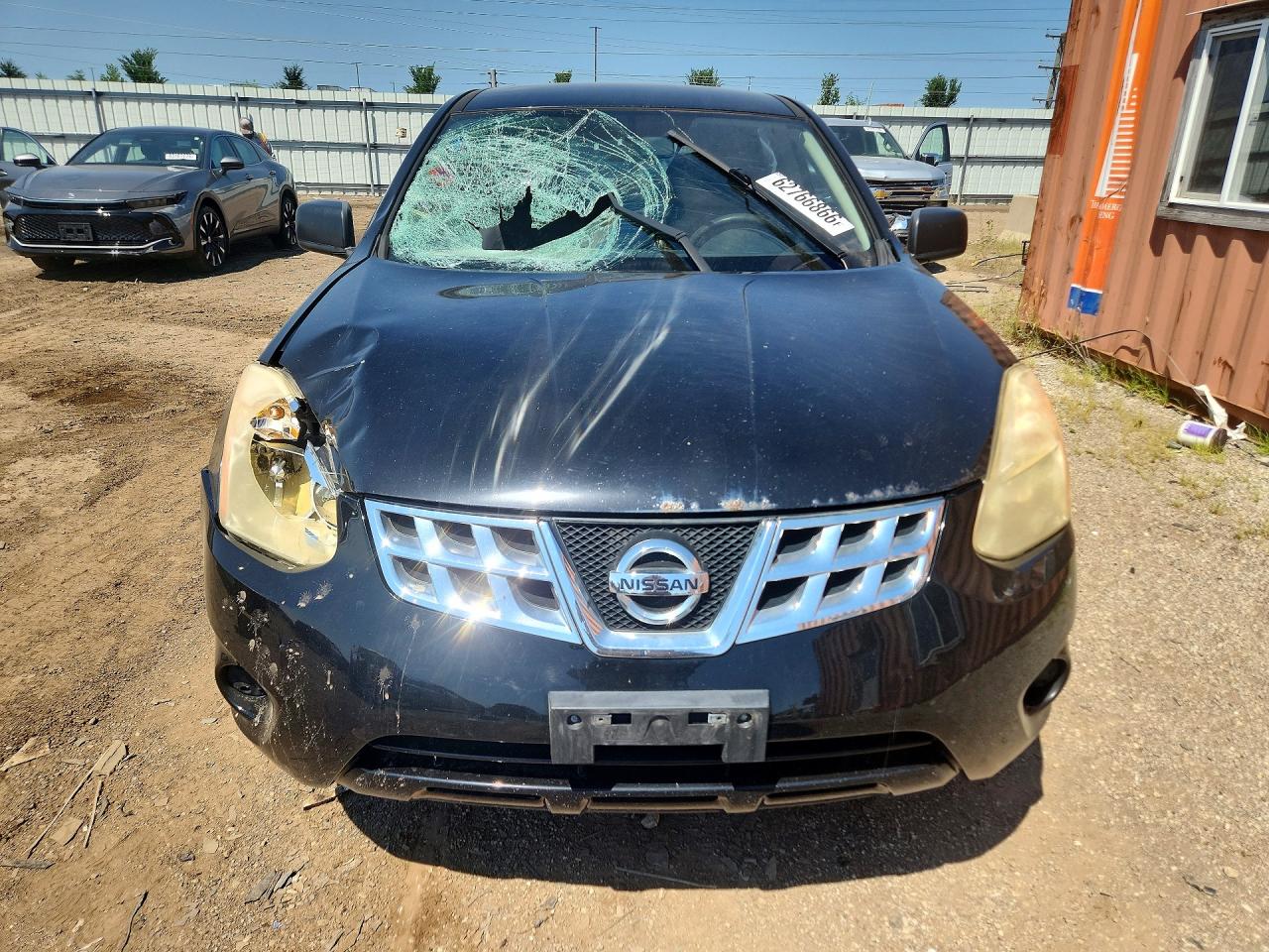 2013 Nissan Rogue S Black vin: JN8AS5MV9DW648588