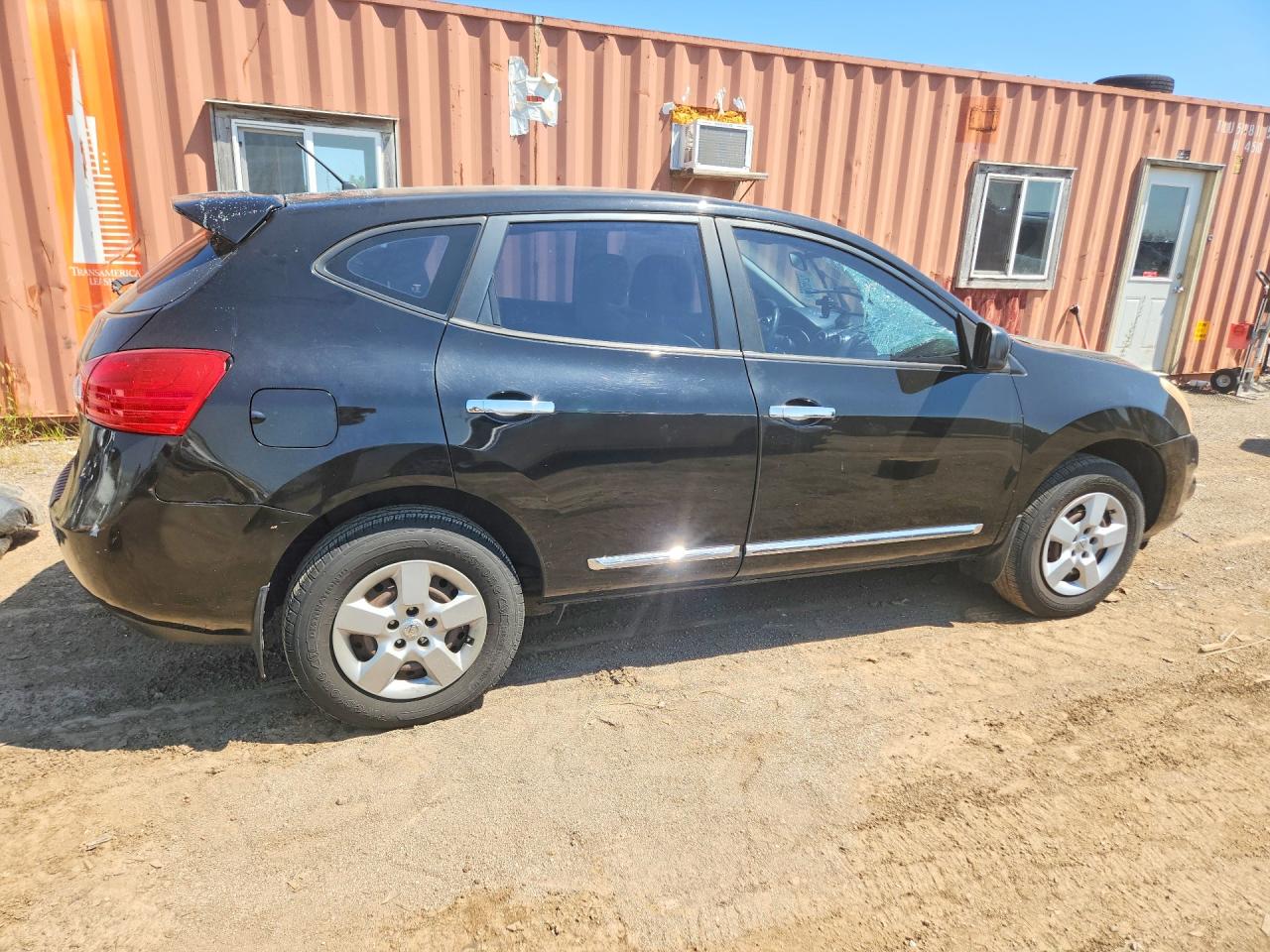 2013 Nissan Rogue S Black vin: JN8AS5MV9DW648588