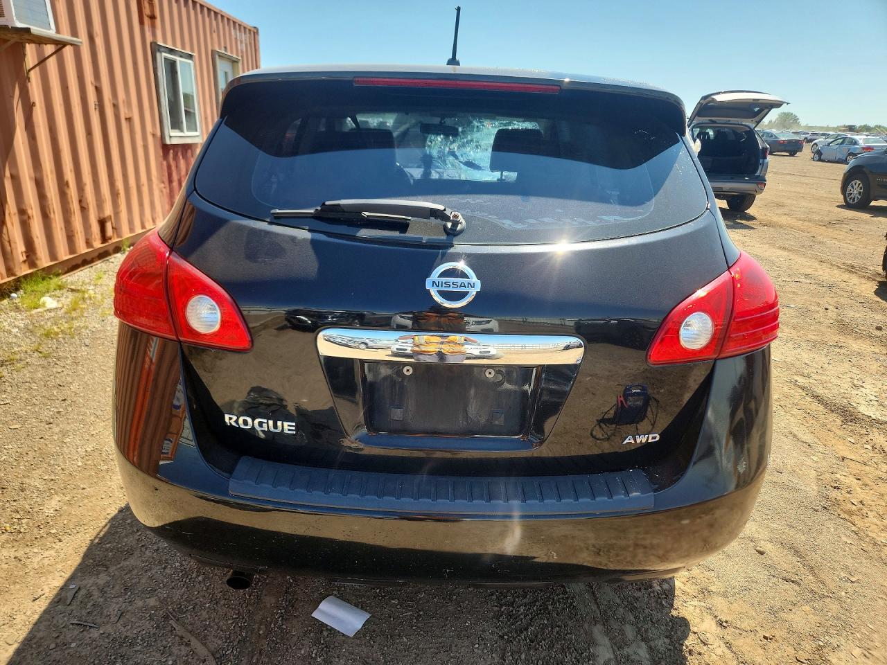 2013 Nissan Rogue S Black vin: JN8AS5MV9DW648588