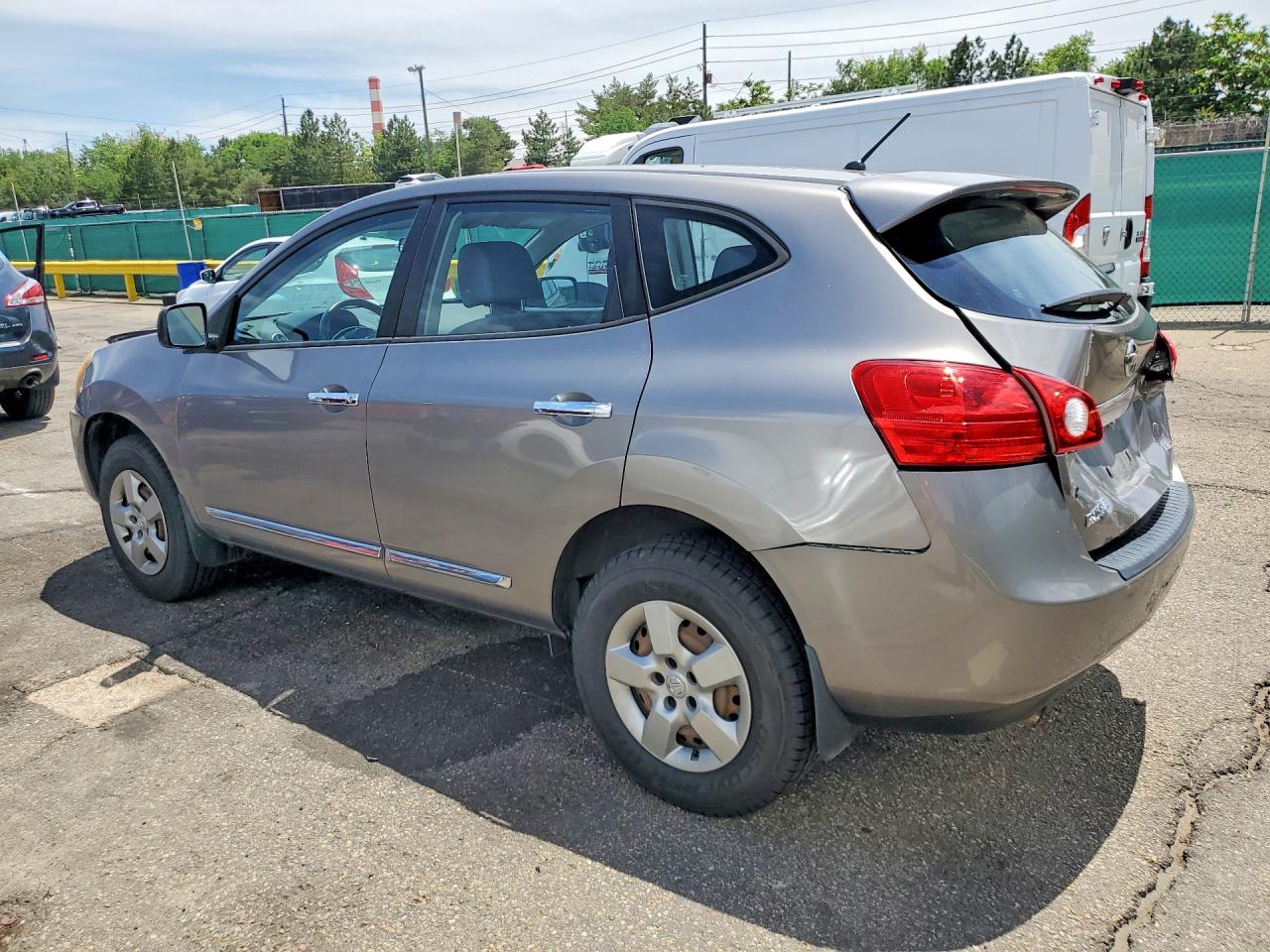 2013 Nissan Rogue S Gray vin: JN8AS5MV9DW649577