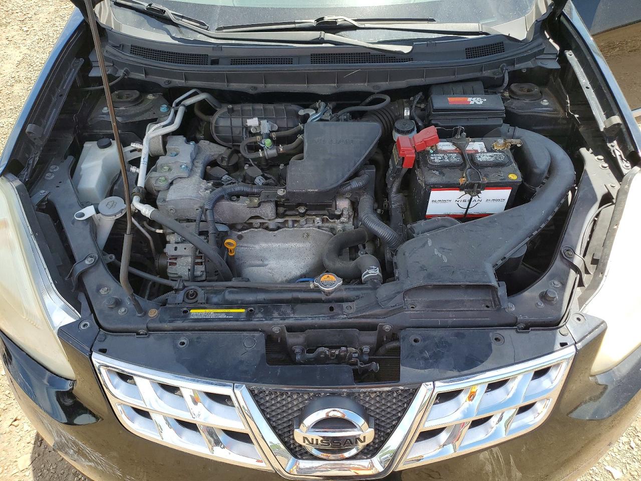 2013 Nissan Rogue S Black vin: JN8AS5MV9DW651622