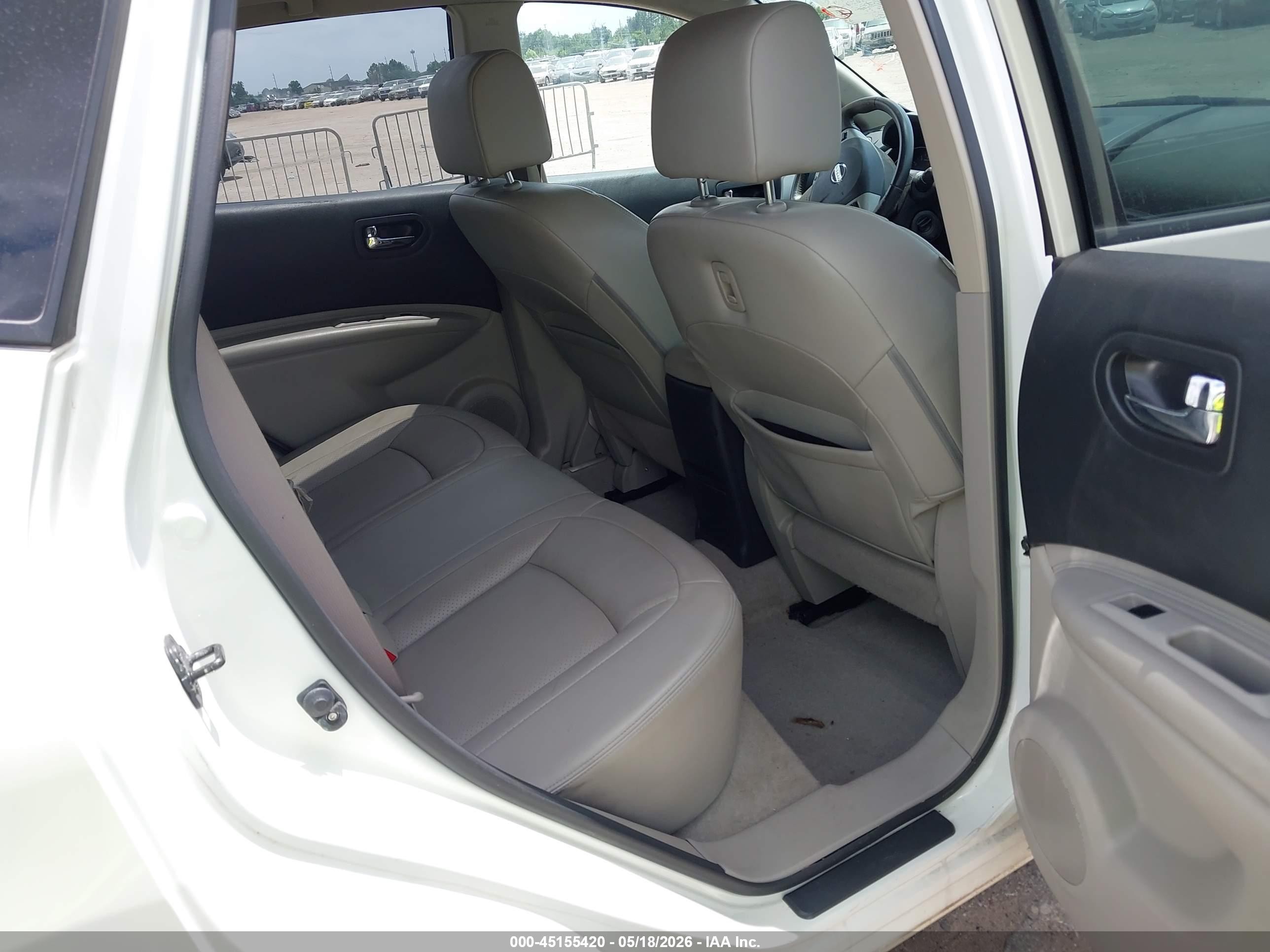 2013 Nissan Rogue Sv W/sl Pkg White vin: JN8AS5MV9DW656755