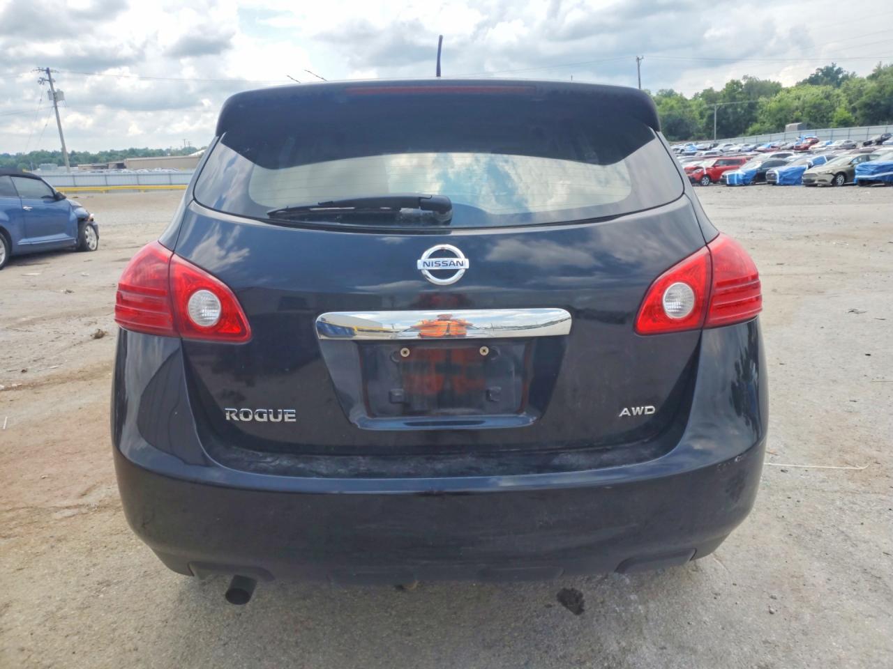 2013 Nissan Rogue S Black vin: JN8AS5MV9DW661650
