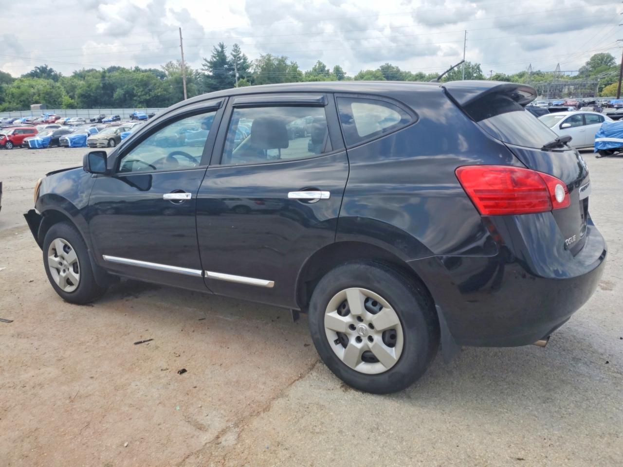 2013 Nissan Rogue S Black vin: JN8AS5MV9DW661650