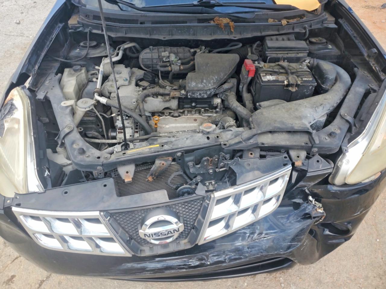 2013 Nissan Rogue S Black vin: JN8AS5MV9DW661650