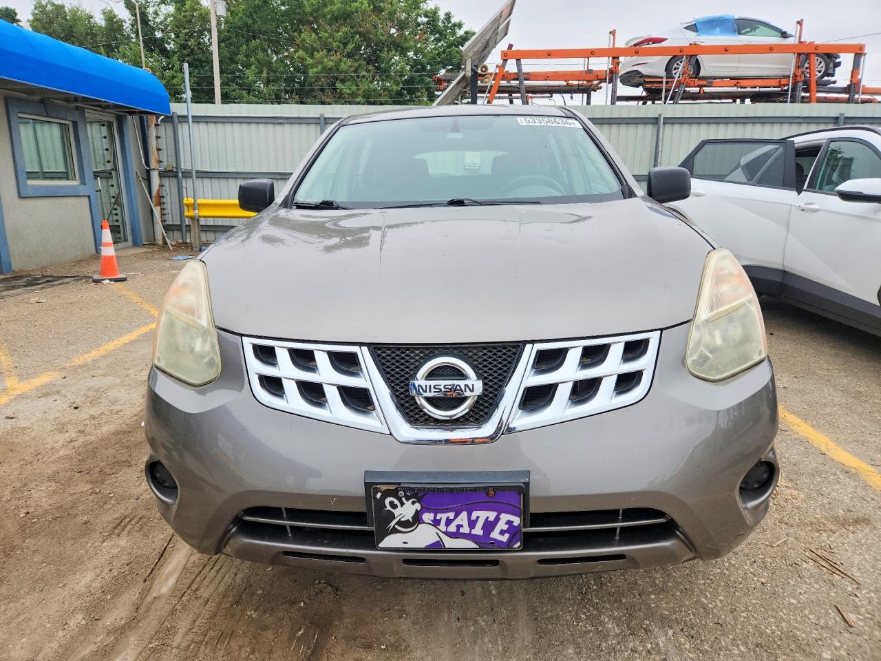 2013 Nissan Rogue S/sv Серебряный vin: JN8AS5MV9DW663303