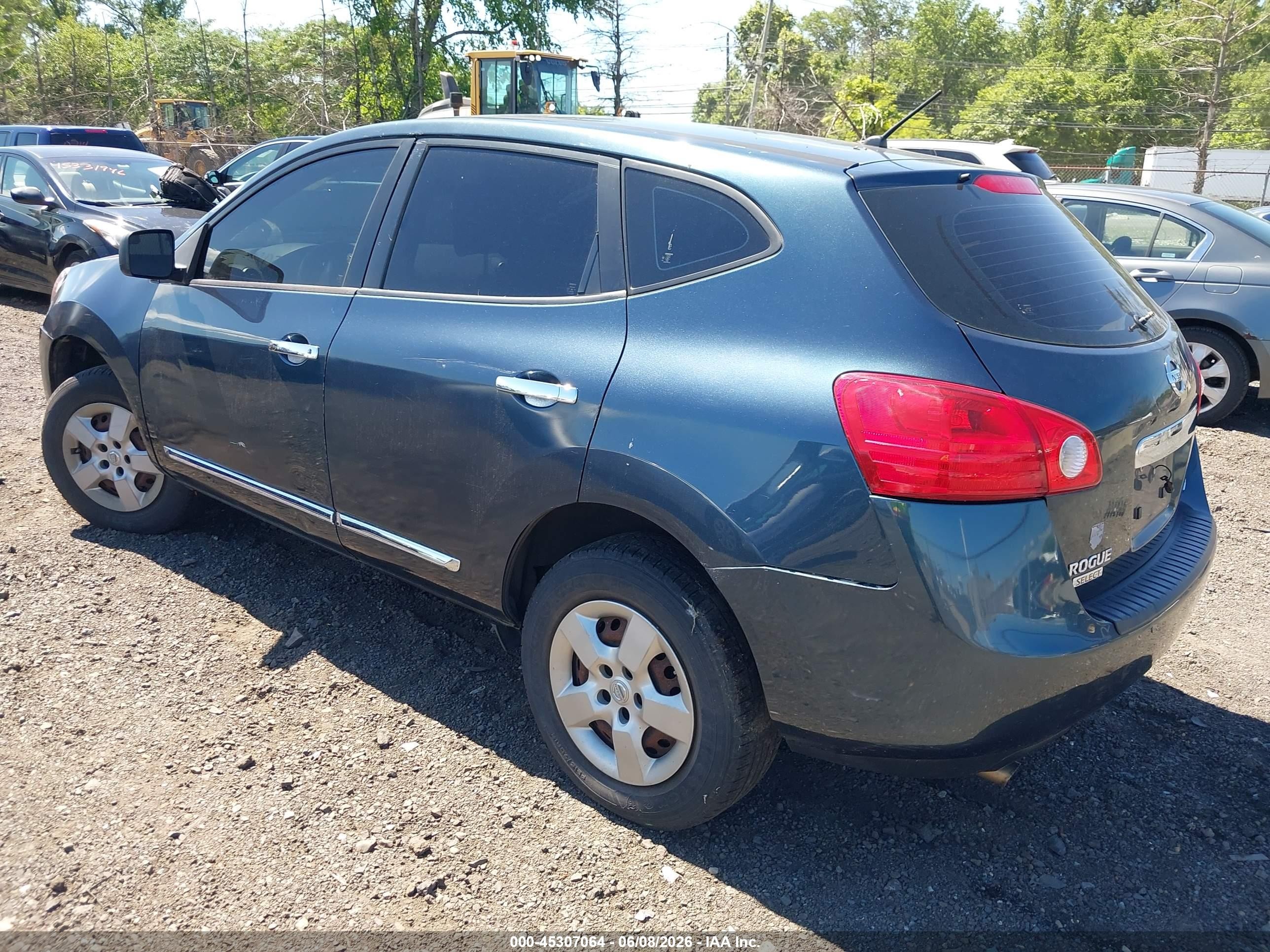 2014 Nissan Rogue Select S Blue vin: JN8AS5MV9EW200305