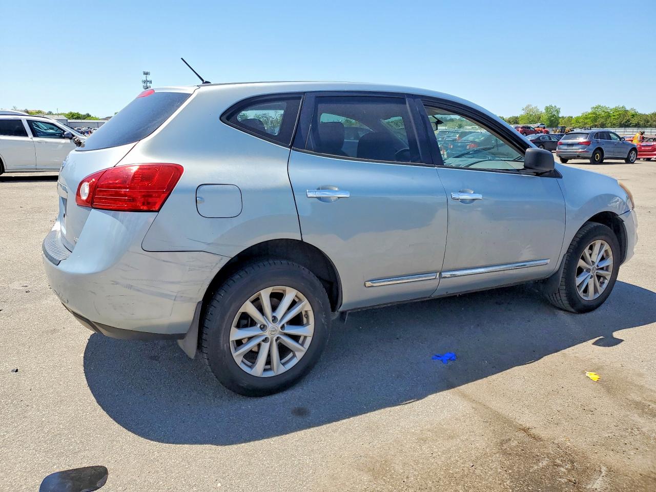 2014 Nissan Rogue Blue vin: JN8AS5MV9EW201728