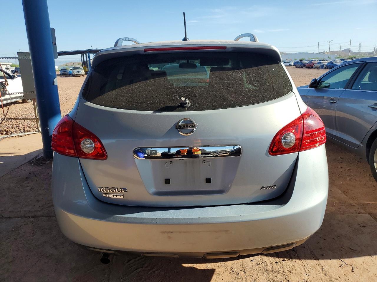 2014 Nissan Rogue Select S Синий vin: JN8AS5MV9EW204368