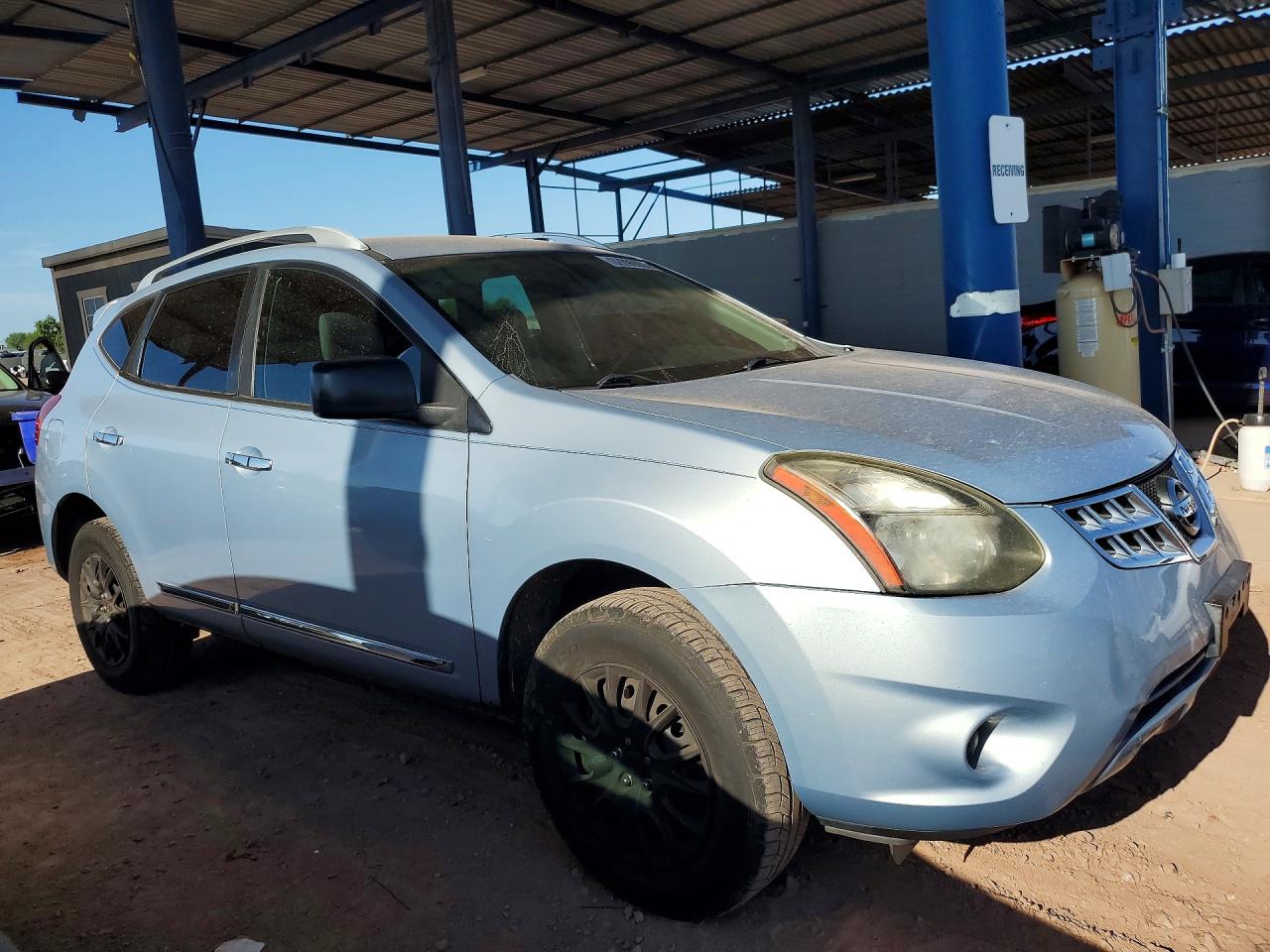 2014 Nissan Rogue Select S Синий vin: JN8AS5MV9EW204368