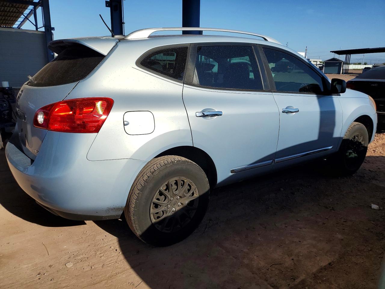 2014 Nissan Rogue Select S Синий vin: JN8AS5MV9EW204368