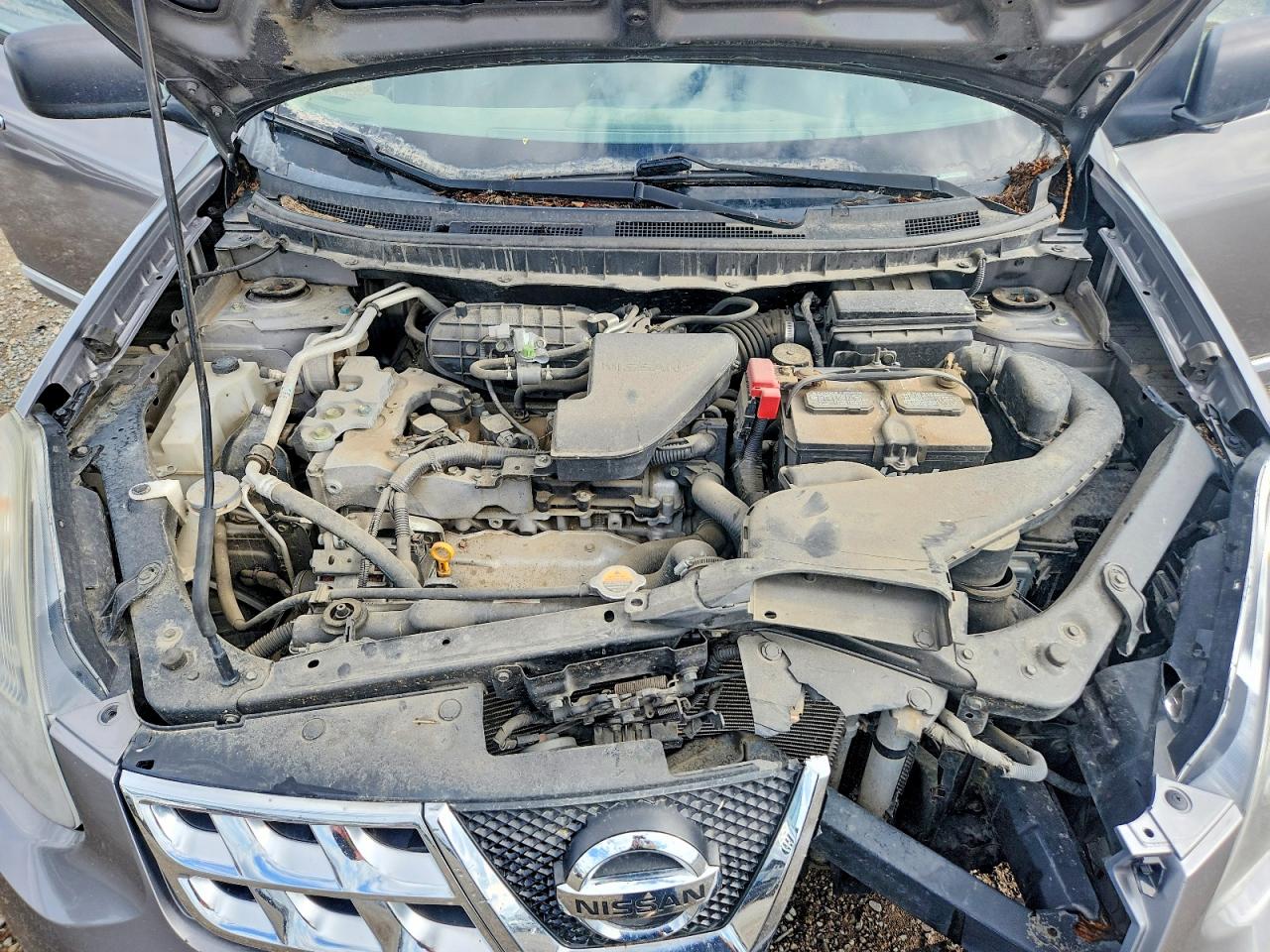 2014 Nissan Rogue Select S Silver vin: JN8AS5MV9EW705793