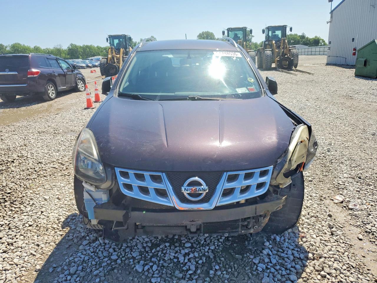 2014 Nissan Rogue Select S Purple vin: JN8AS5MV9EW707916