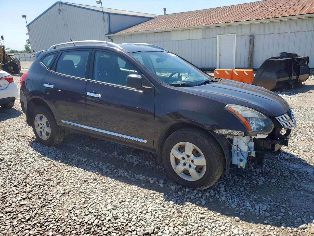 2014 Nissan Rogue Select S Purple vin: JN8AS5MV9EW707916