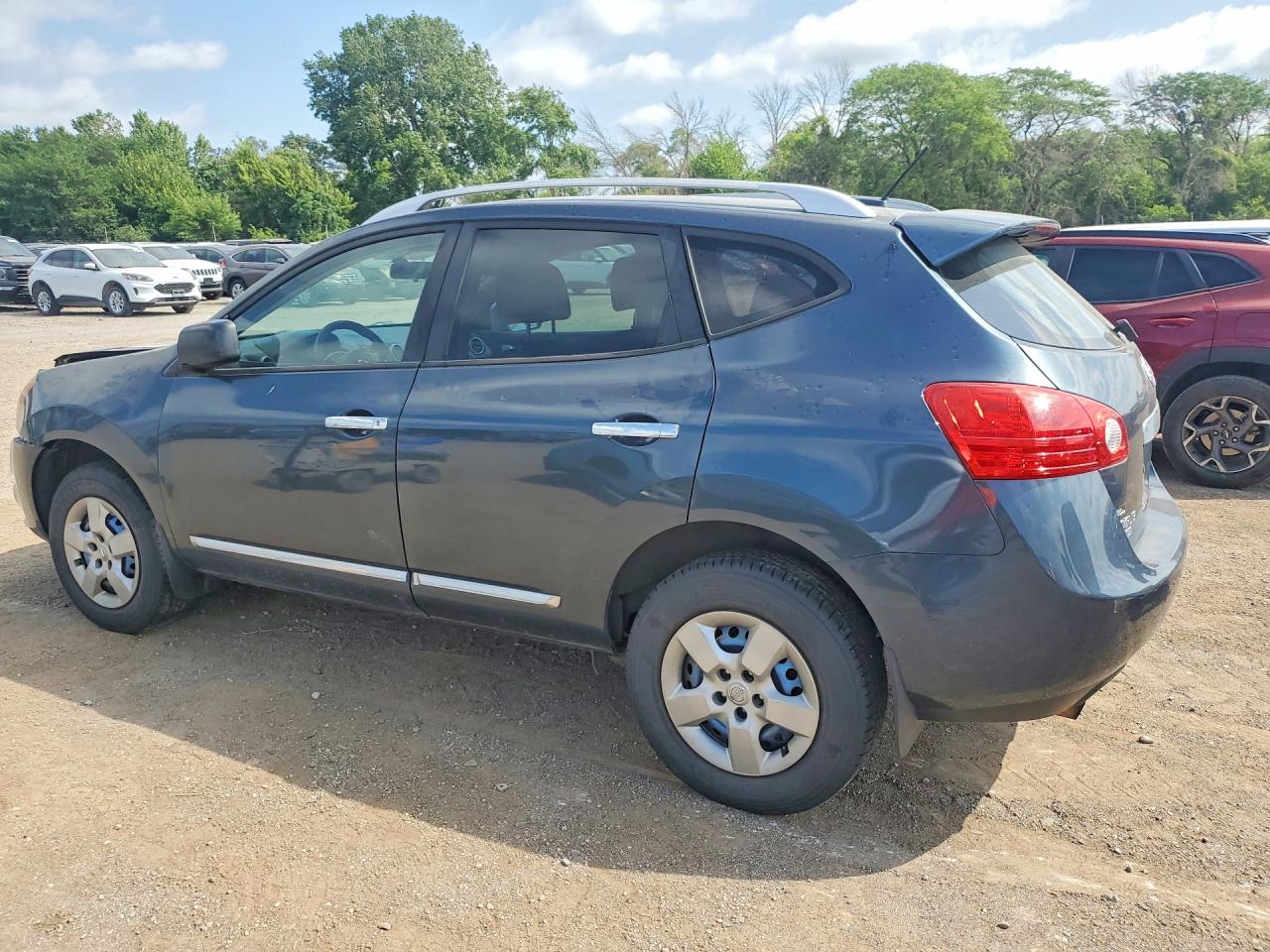 2014 Nissan Rogue Select S Gray vin: JN8AS5MV9EW719595
