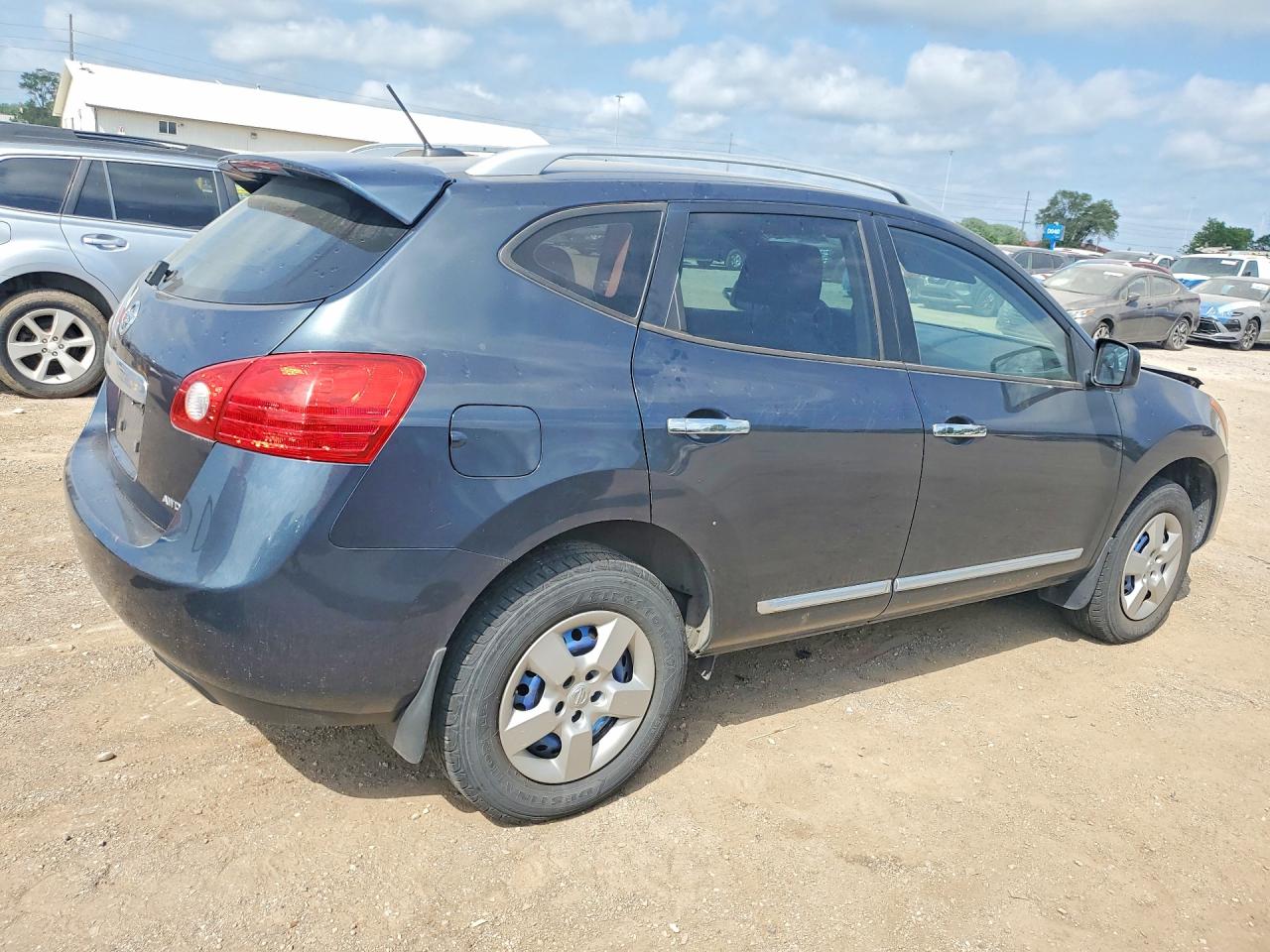 2014 Nissan Rogue Select S Gray vin: JN8AS5MV9EW719595