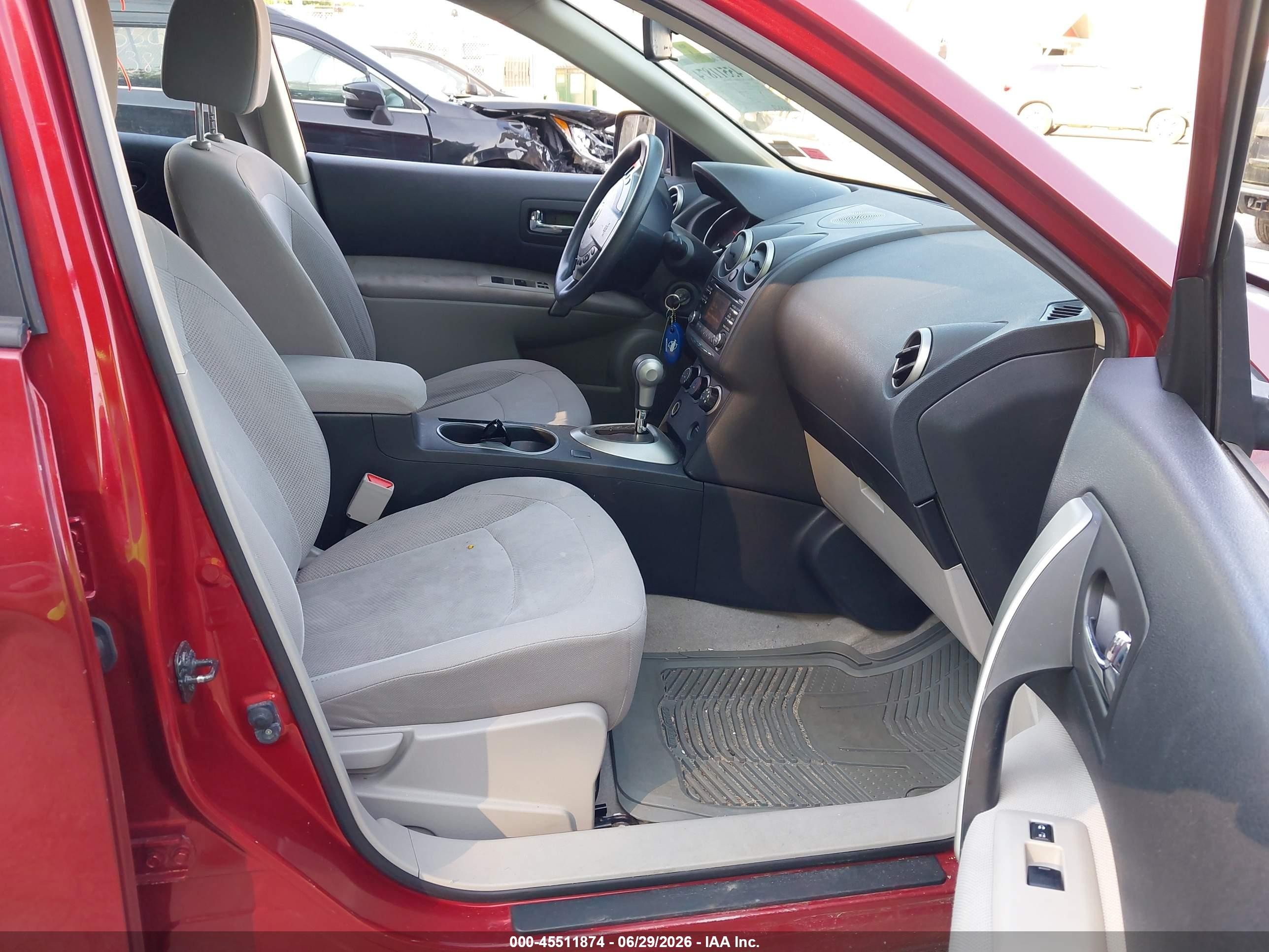 2014 Nissan Rogue Select S Red vin: JN8AS5MV9EW722285
