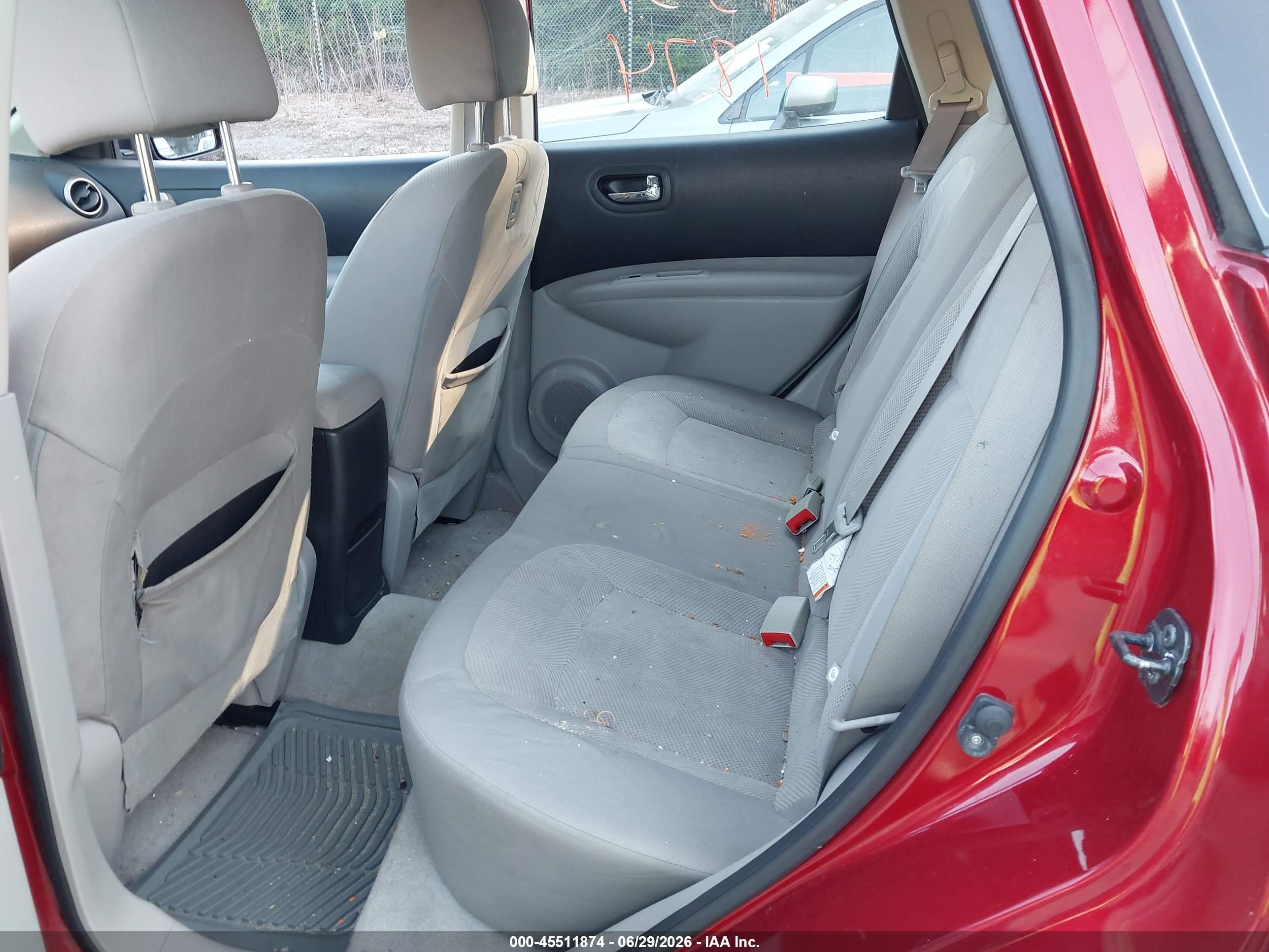 2014 Nissan Rogue Select S Red vin: JN8AS5MV9EW722285