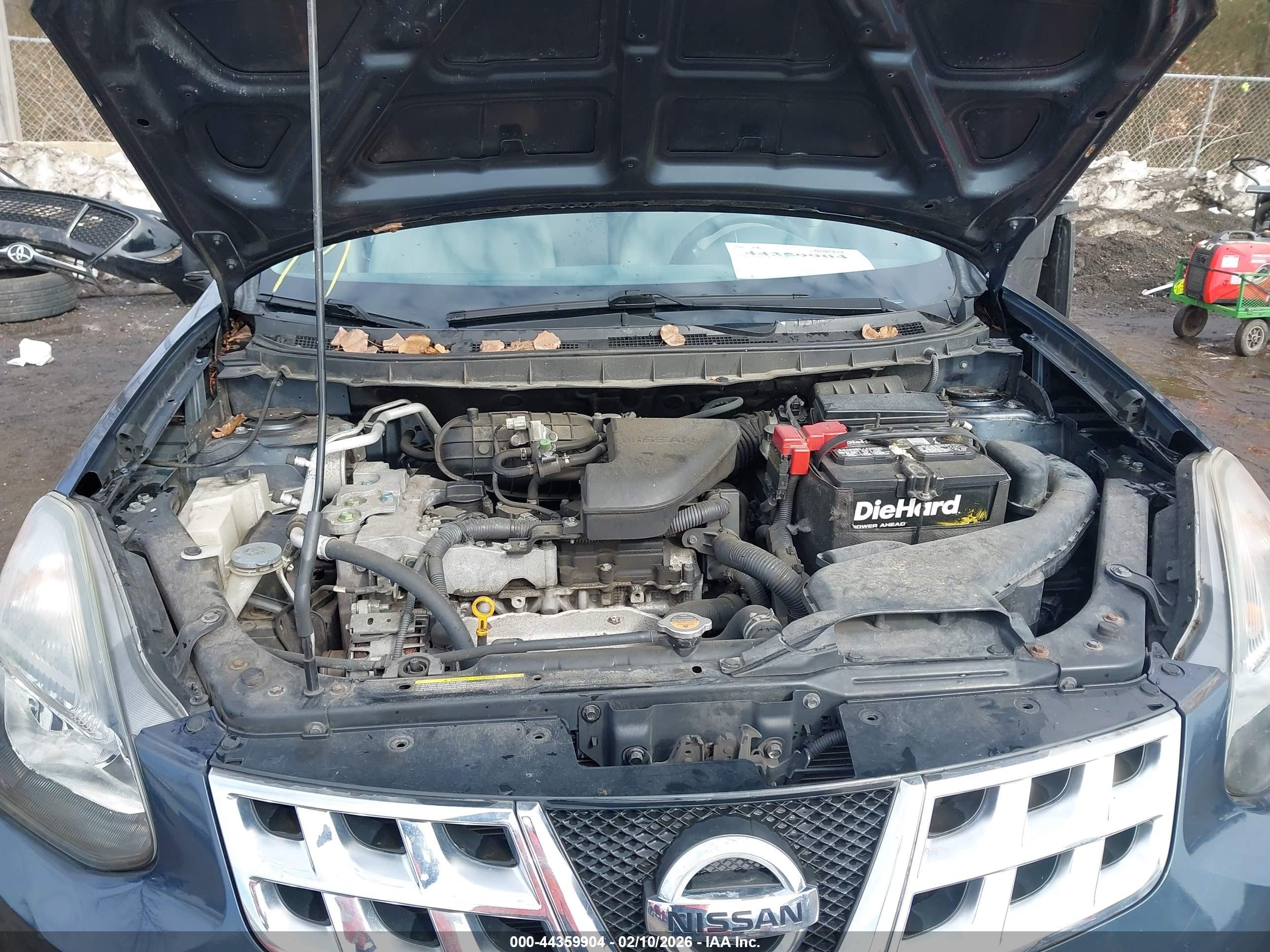 2015 Nissan Rogue Select S Синий vin: JN8AS5MV9FW259808