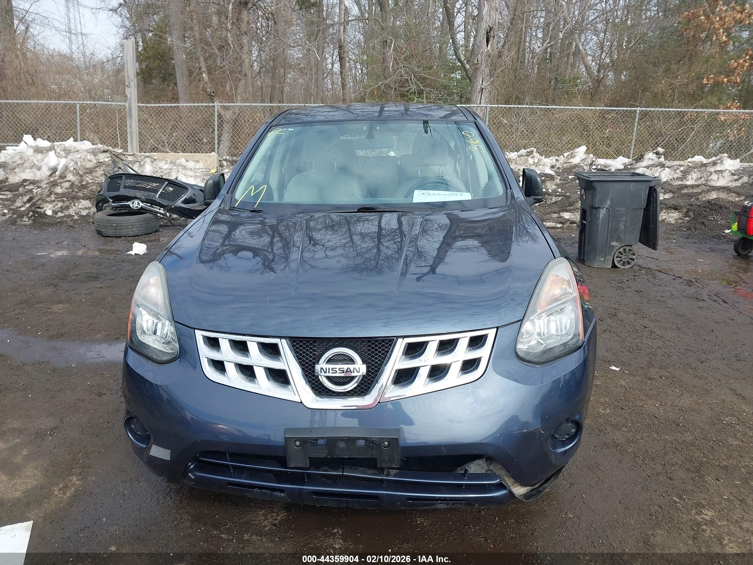 2015 Nissan Rogue Select S Синий vin: JN8AS5MV9FW259808