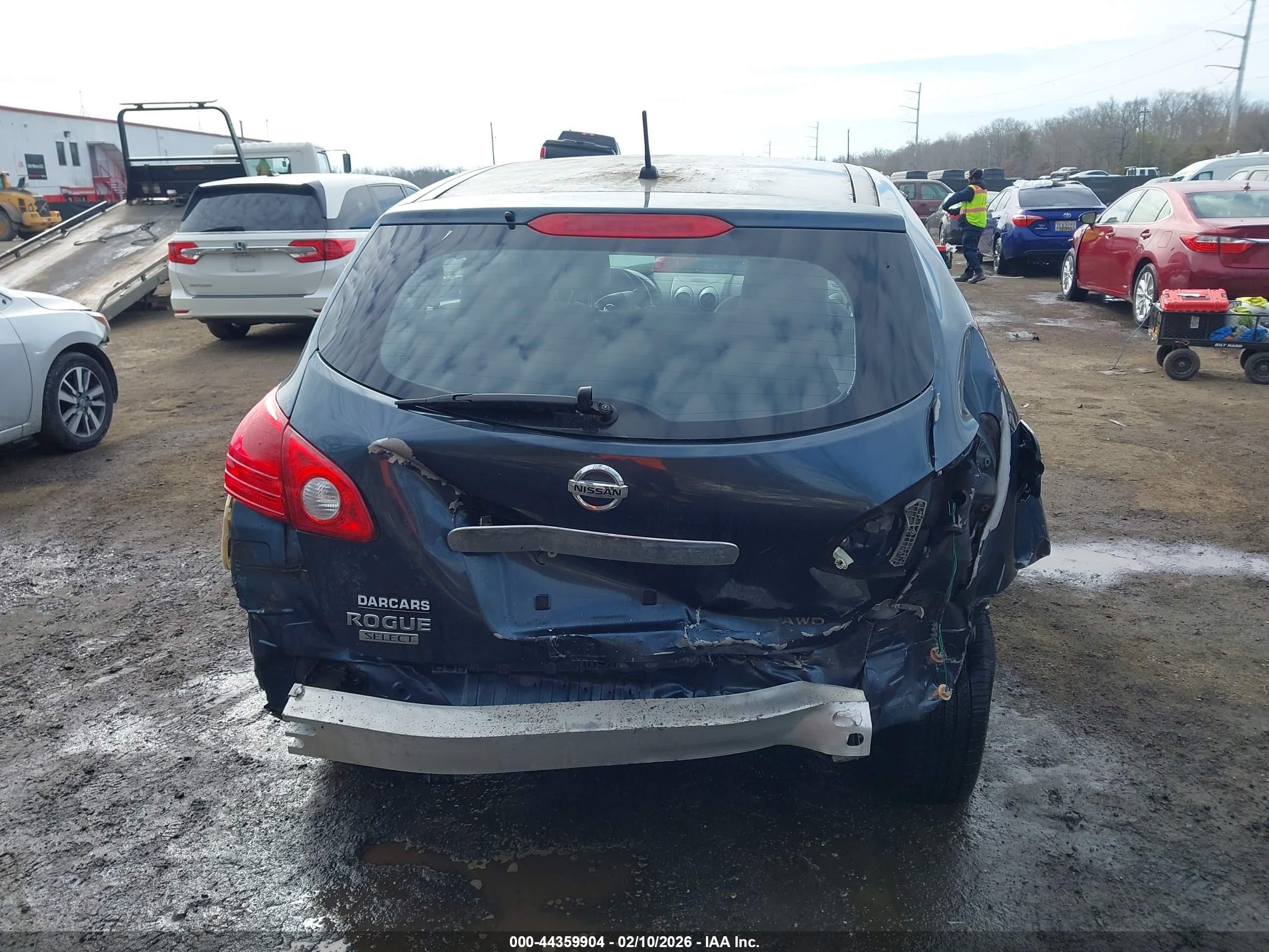 2015 Nissan Rogue Select S Синий vin: JN8AS5MV9FW259808