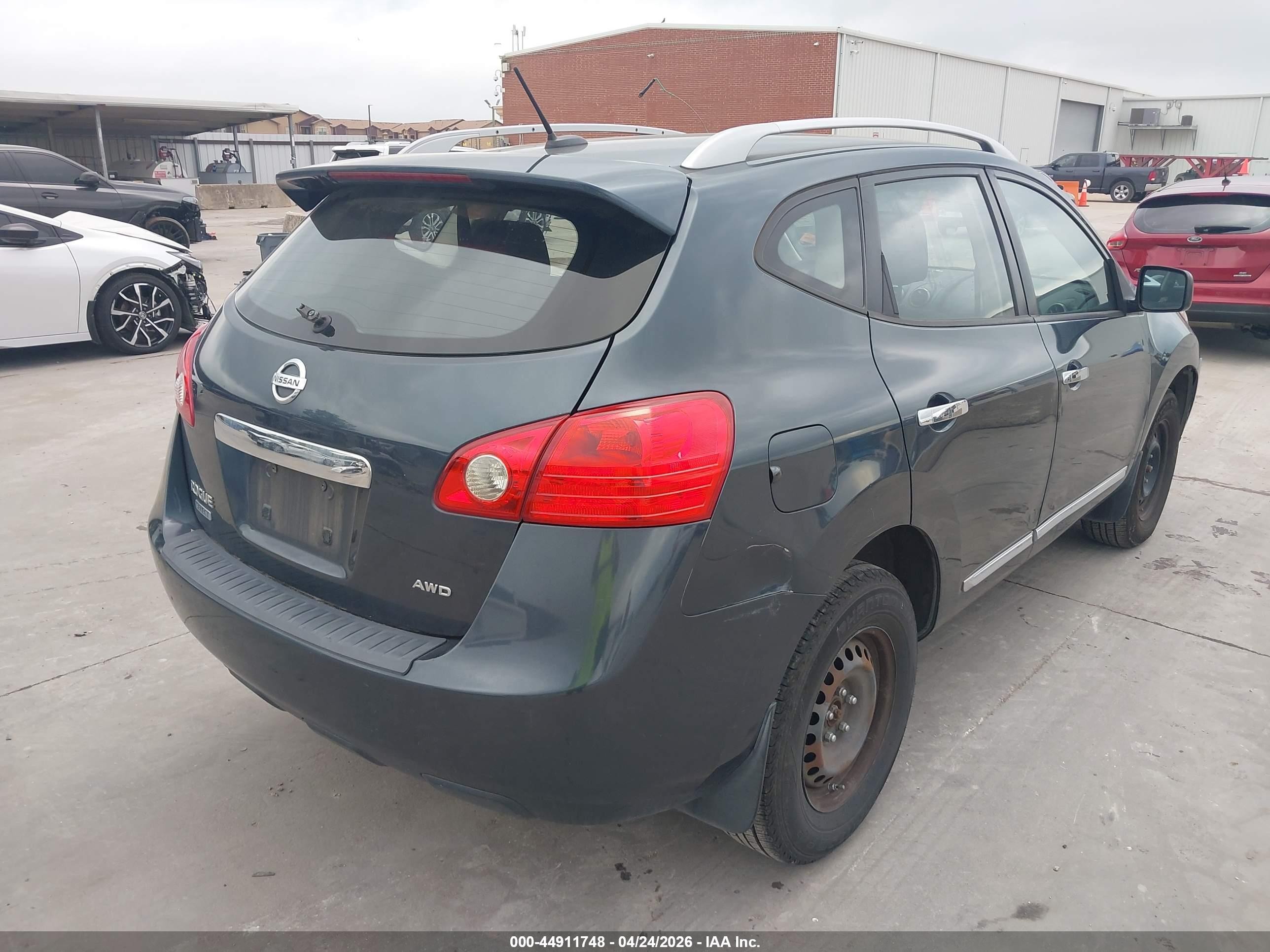 2015 Nissan Rogue Select S Gray vin: JN8AS5MV9FW262109