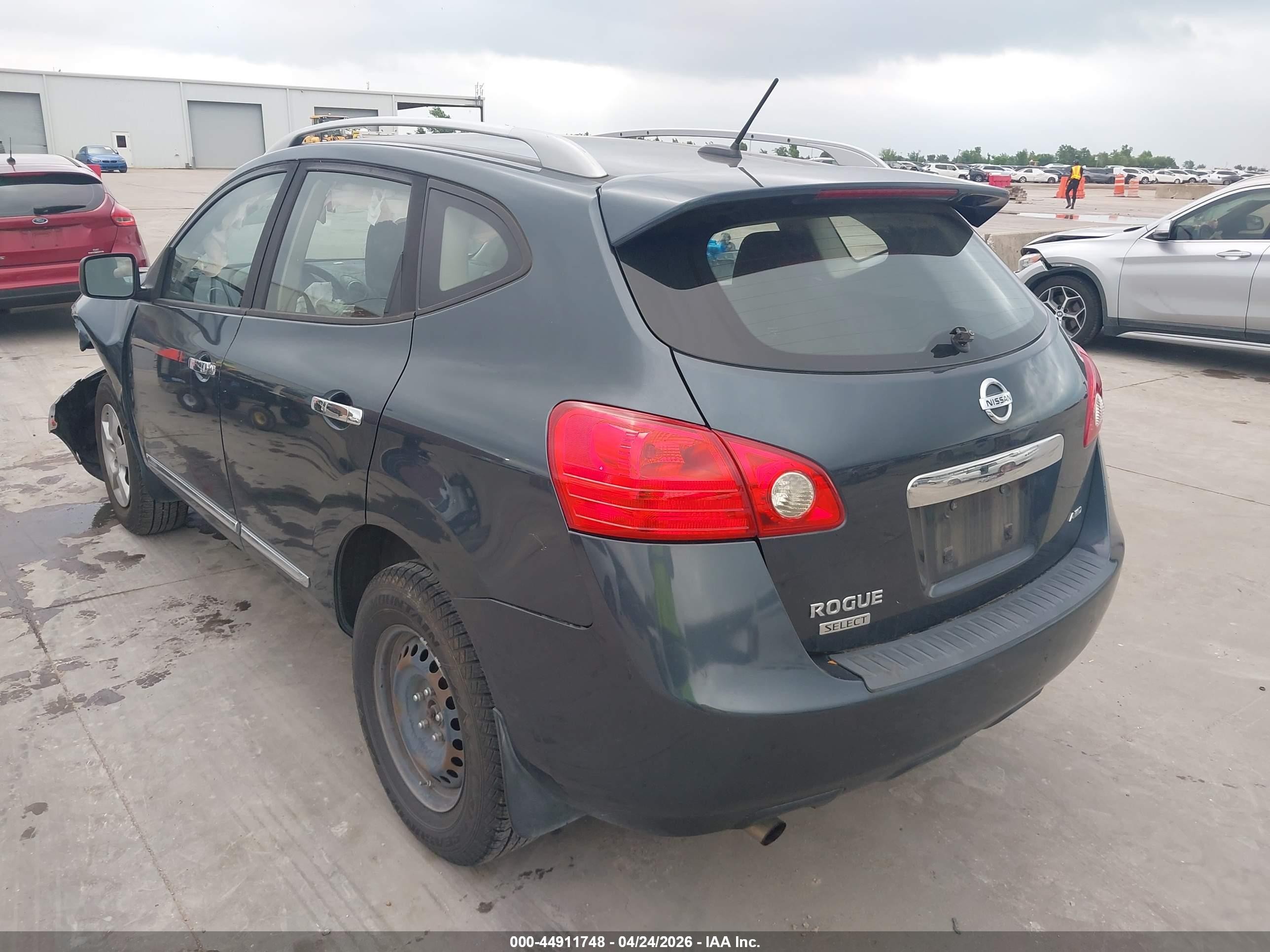 2015 Nissan Rogue Select S Gray vin: JN8AS5MV9FW262109