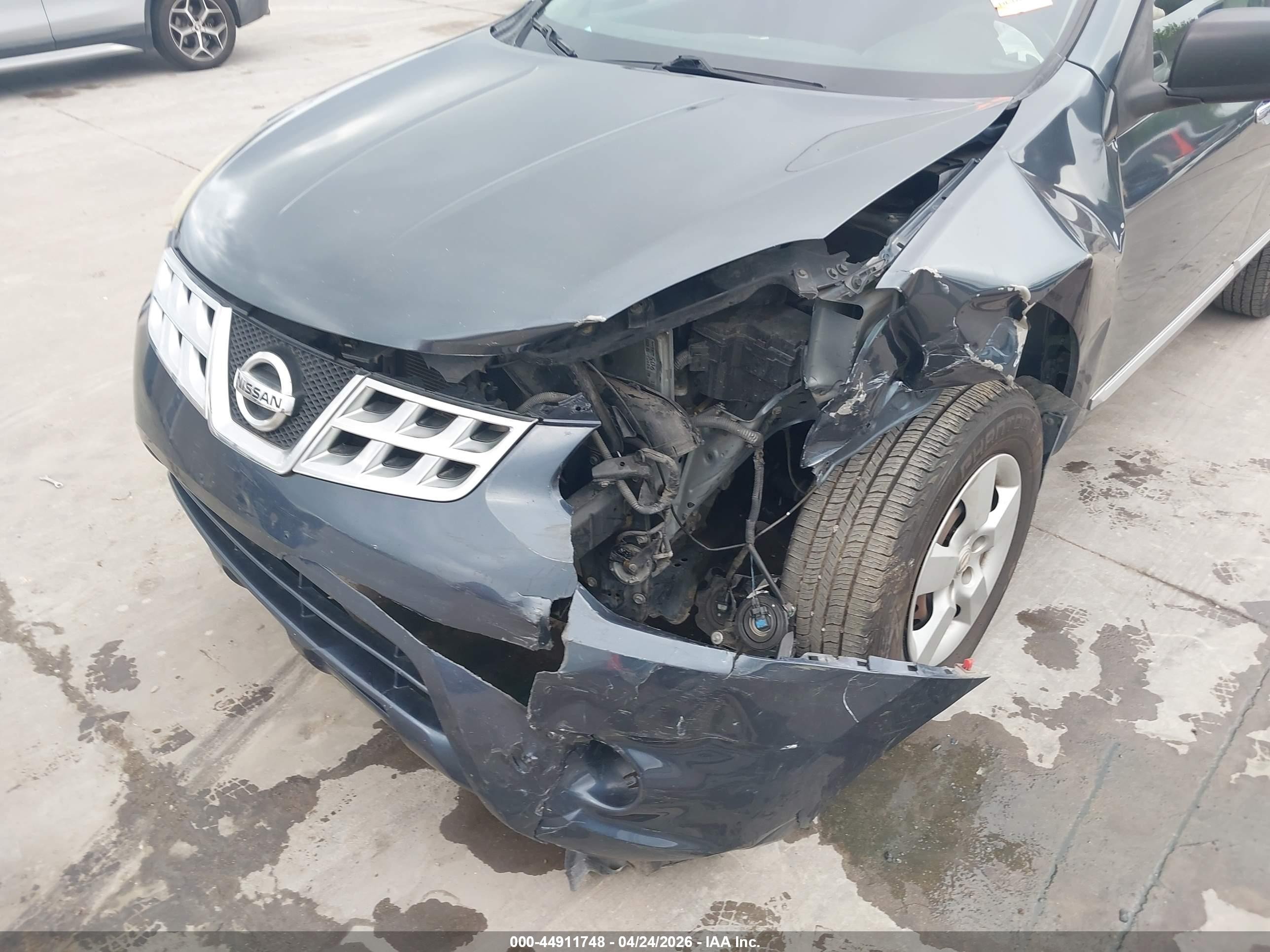 2015 Nissan Rogue Select S Gray vin: JN8AS5MV9FW262109